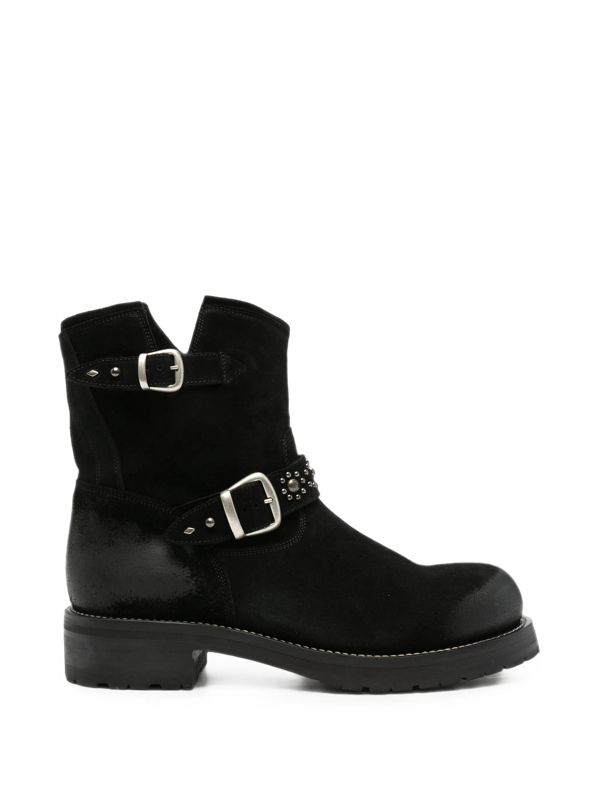 Rider buckled boots