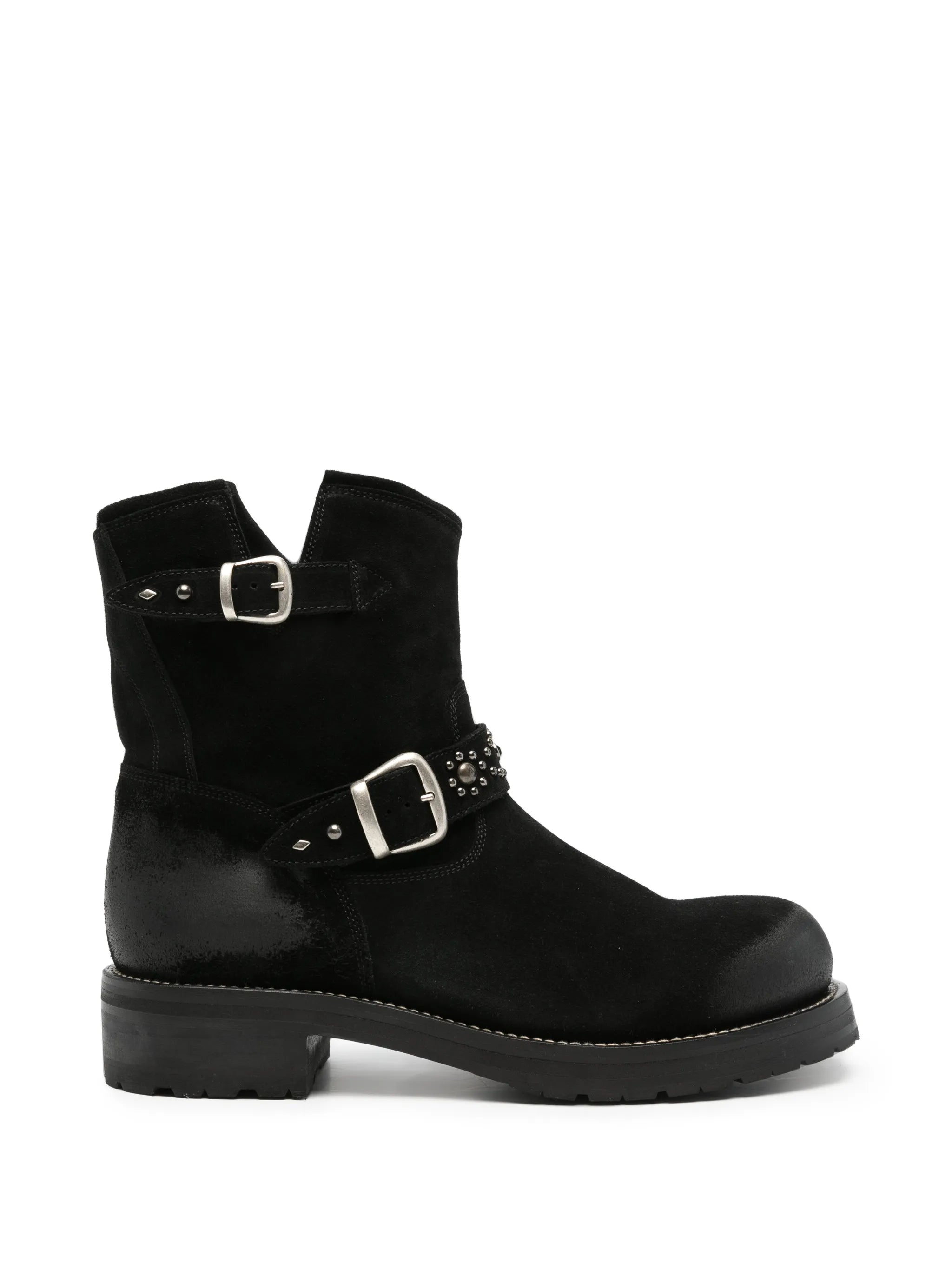 Rider buckled boots