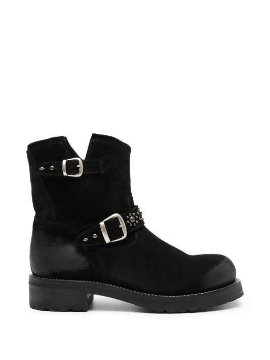 Rider buckled boots