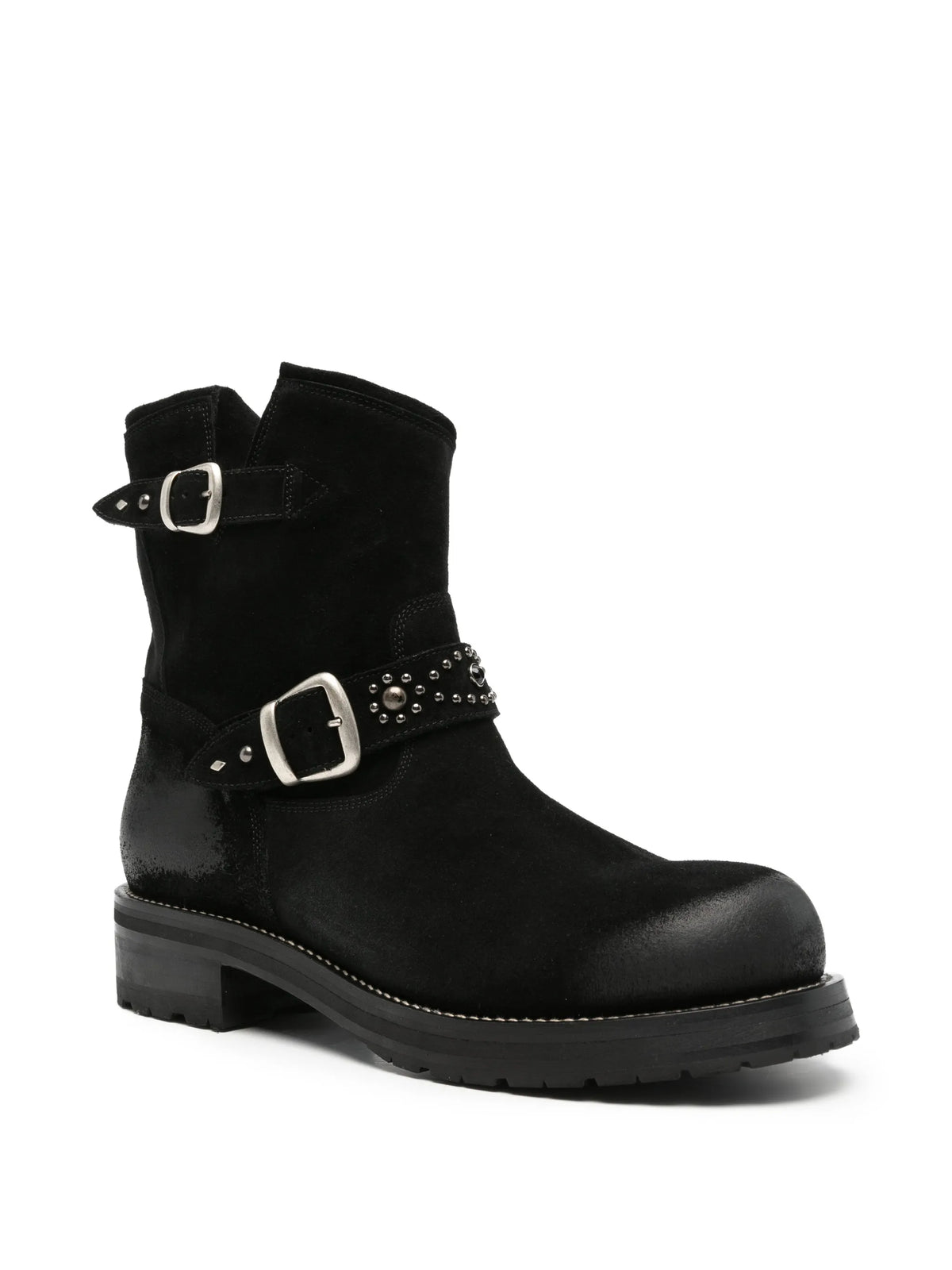 Rider buckled boots