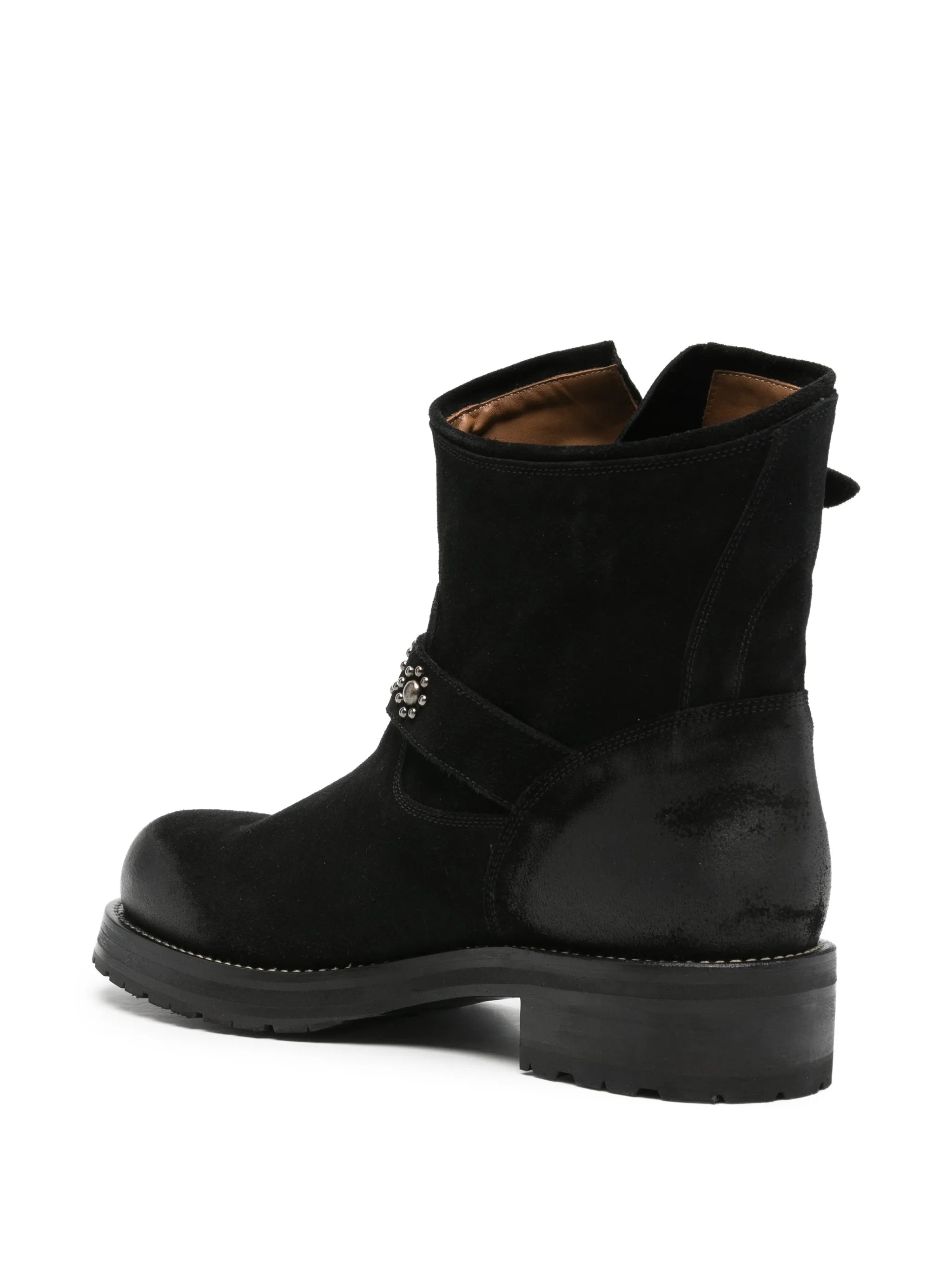 Rider buckled boots