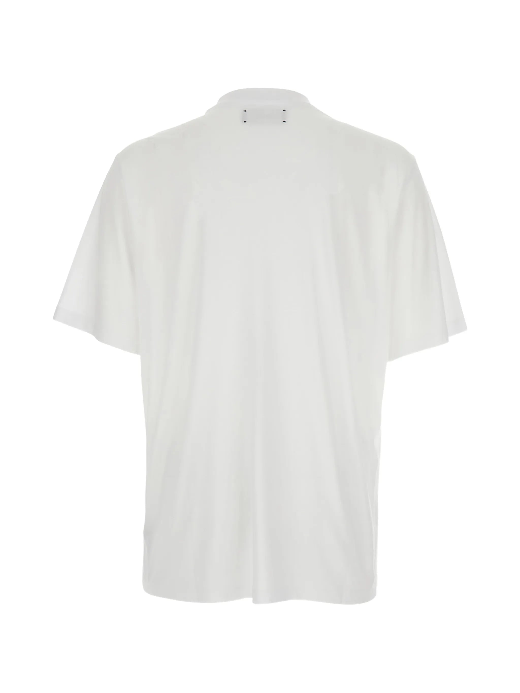 logo-embroidered T-shirt