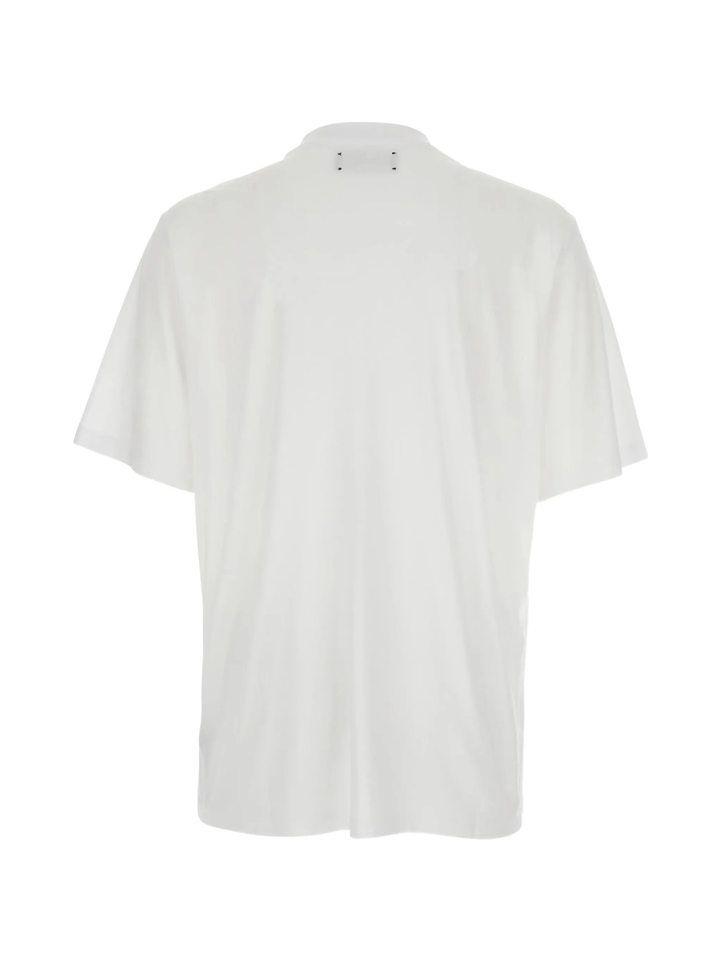 logo-embroidered T-shirt