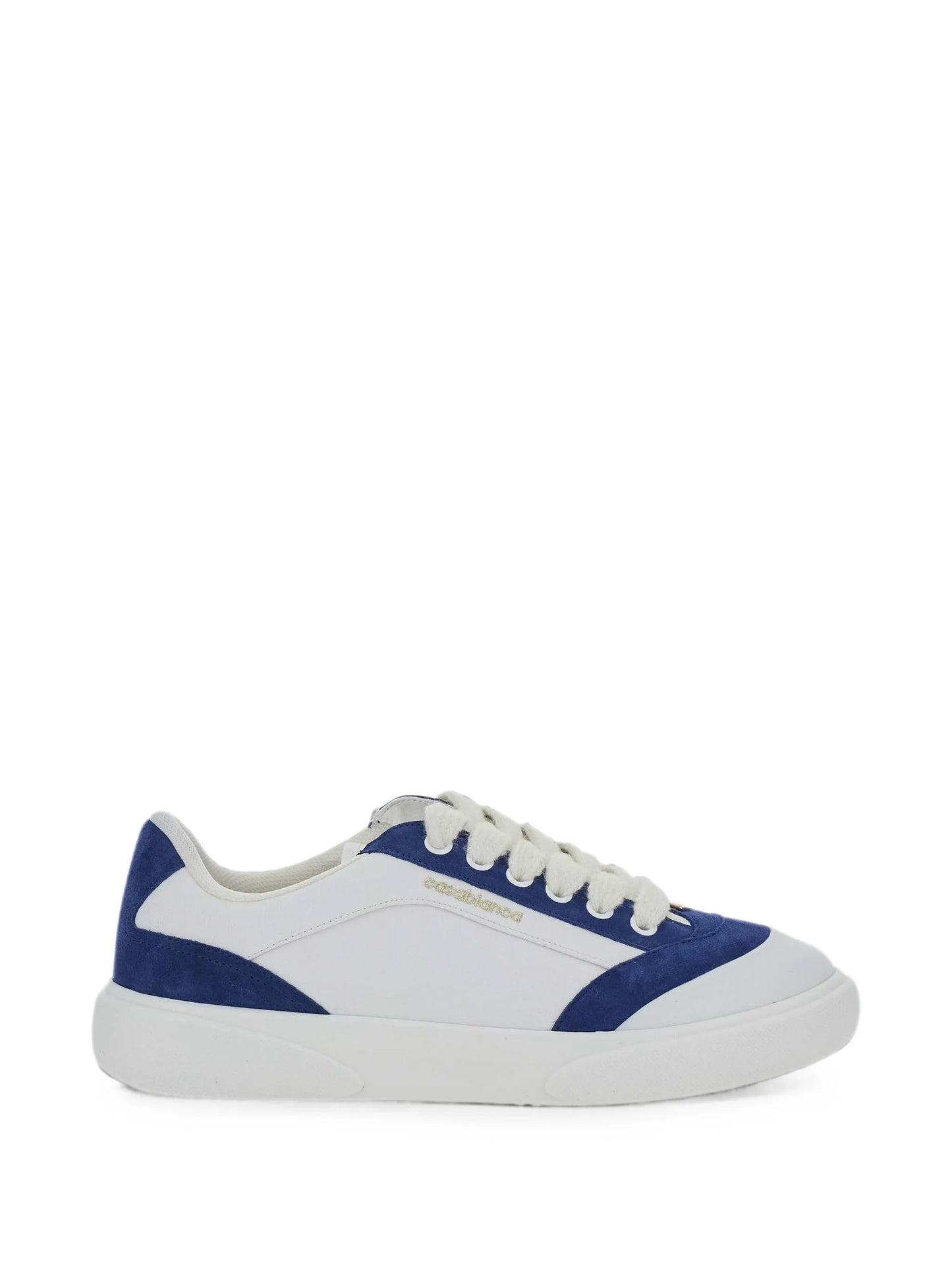 white & navy Del Mar sneaker