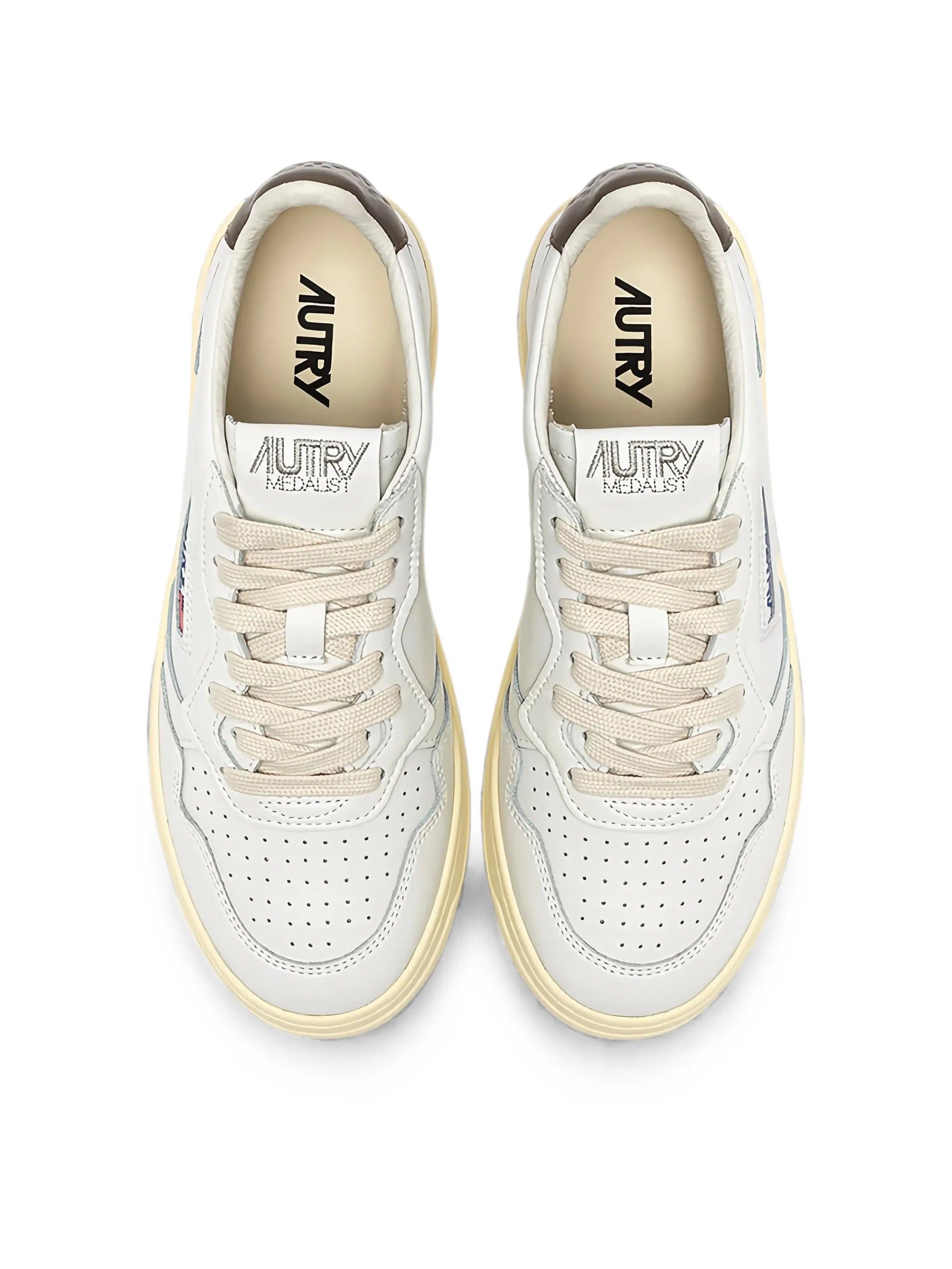Medalist Low perforated panelled sneakers