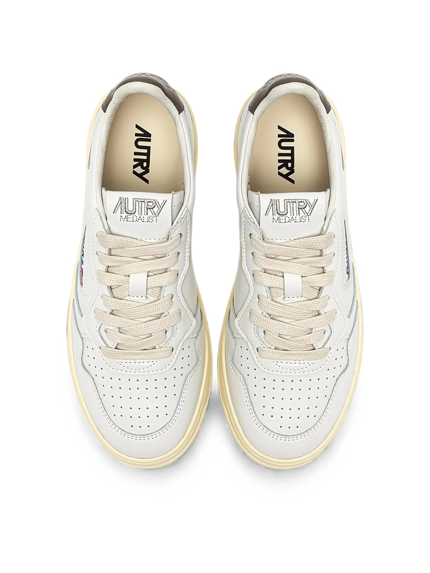Medalist Low perforated panelled sneakers