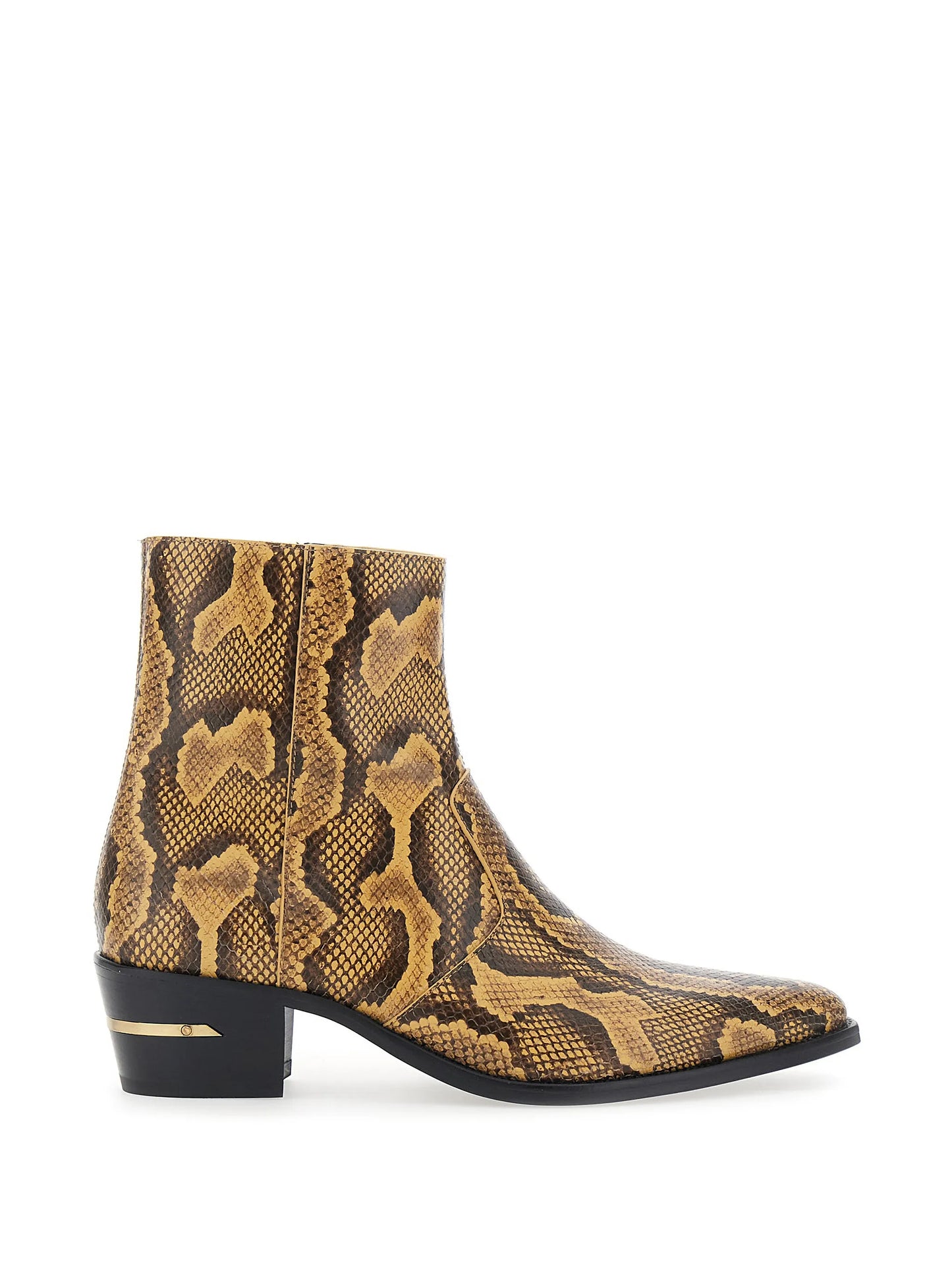 python embossed Ryder boots