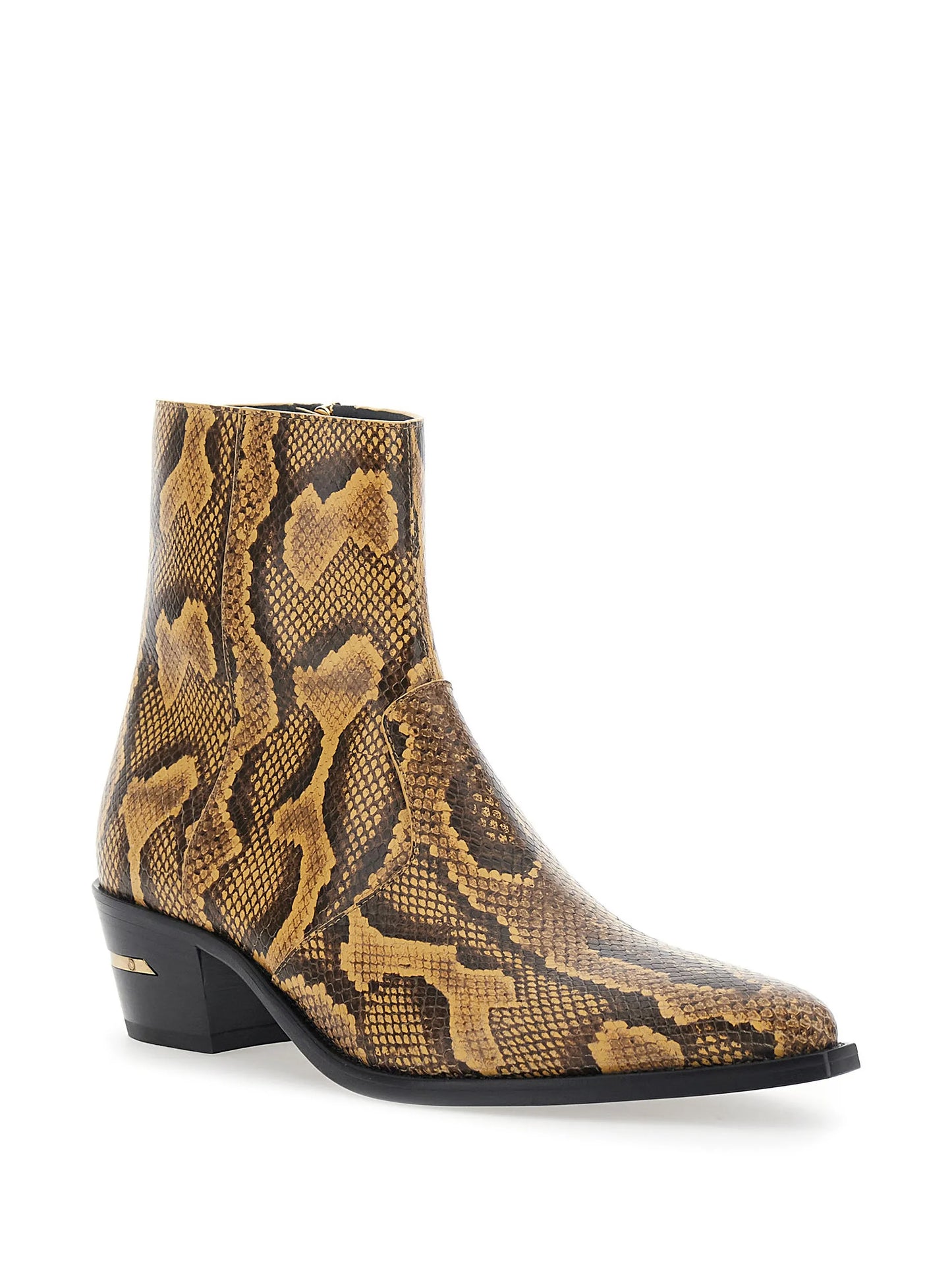 python embossed Ryder boots