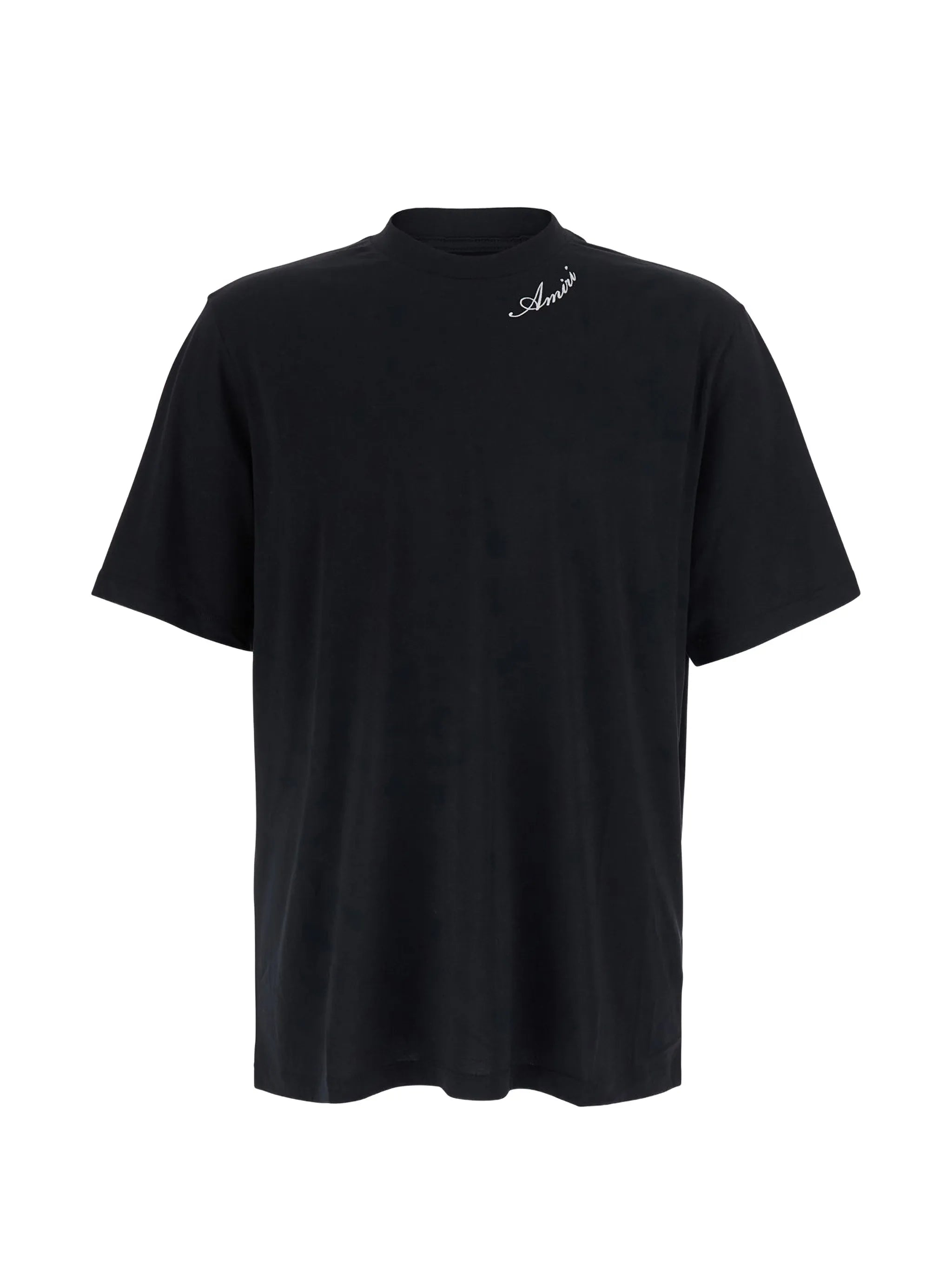 logo-embroidered T-shirt