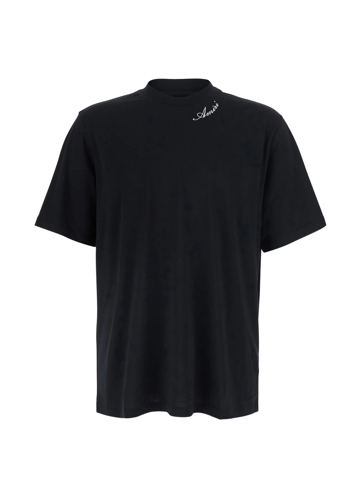 logo-embroidered T-shirt