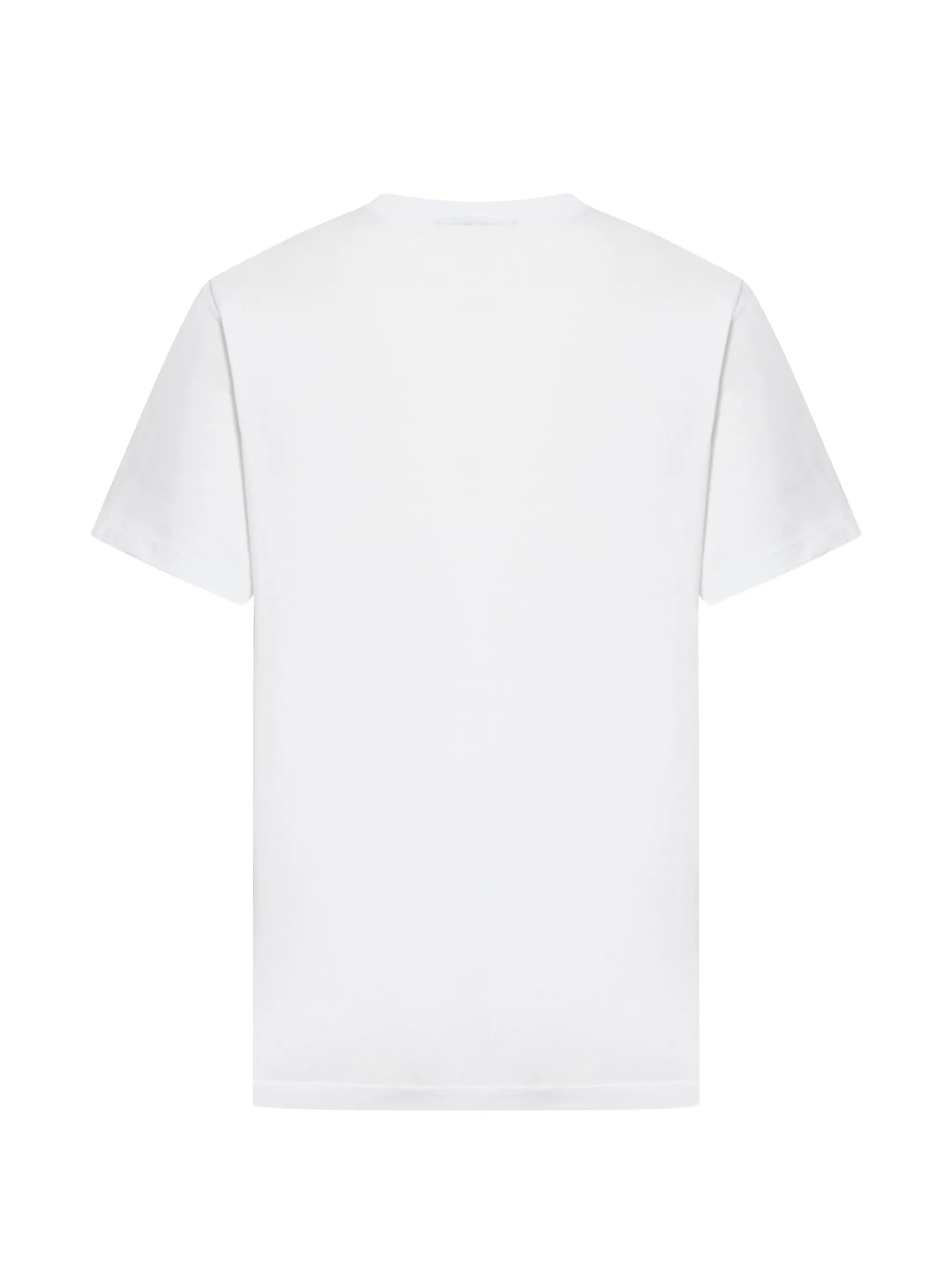 strawberry-print T-shirt