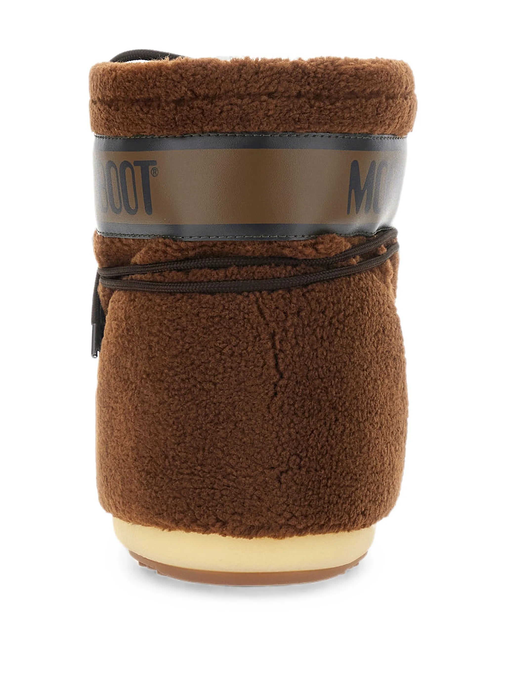 Icon Low shearling-effect boots