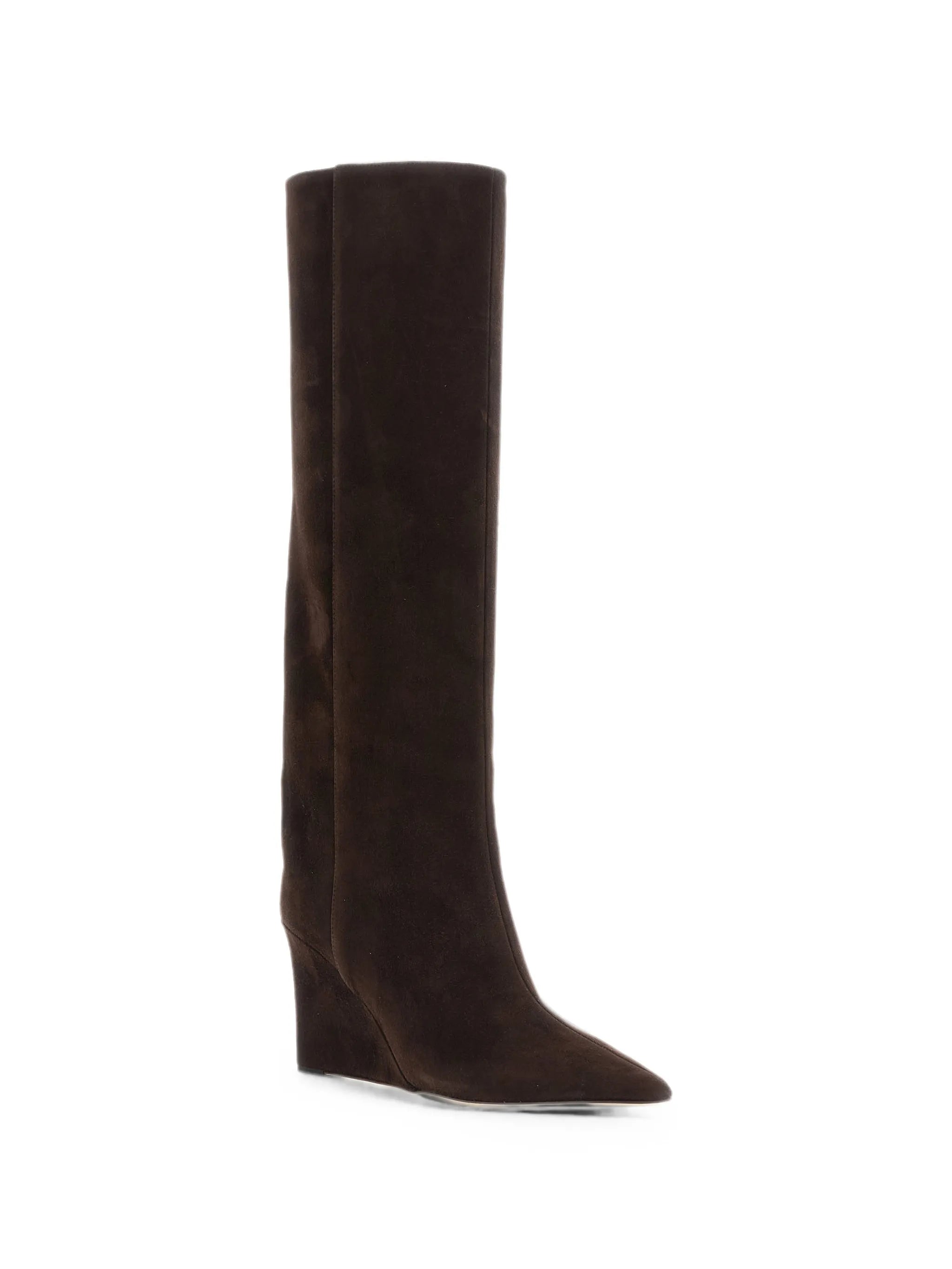 Blake wedge-heel boots