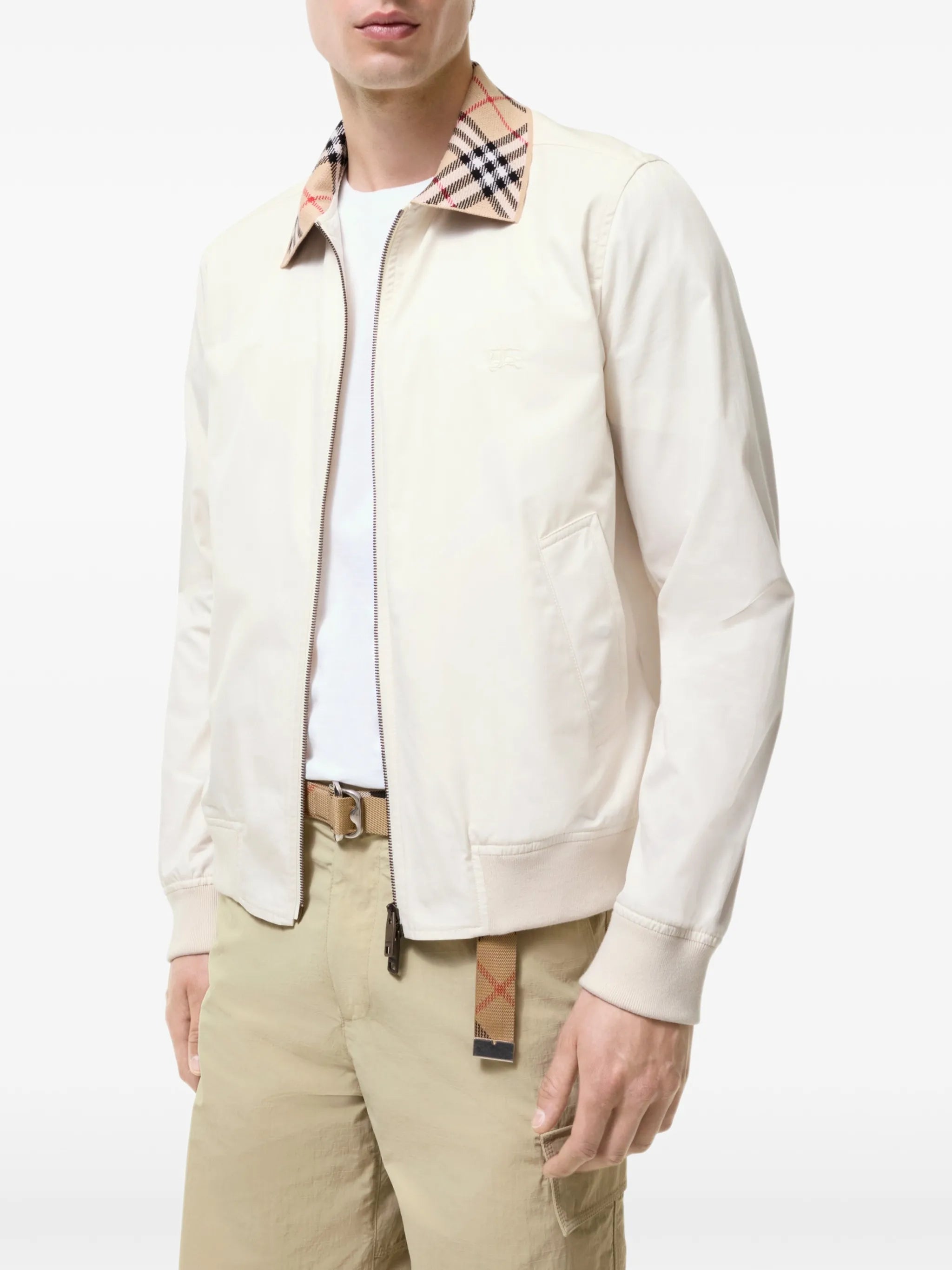 Gabardine Glenfields Bomber Jacket