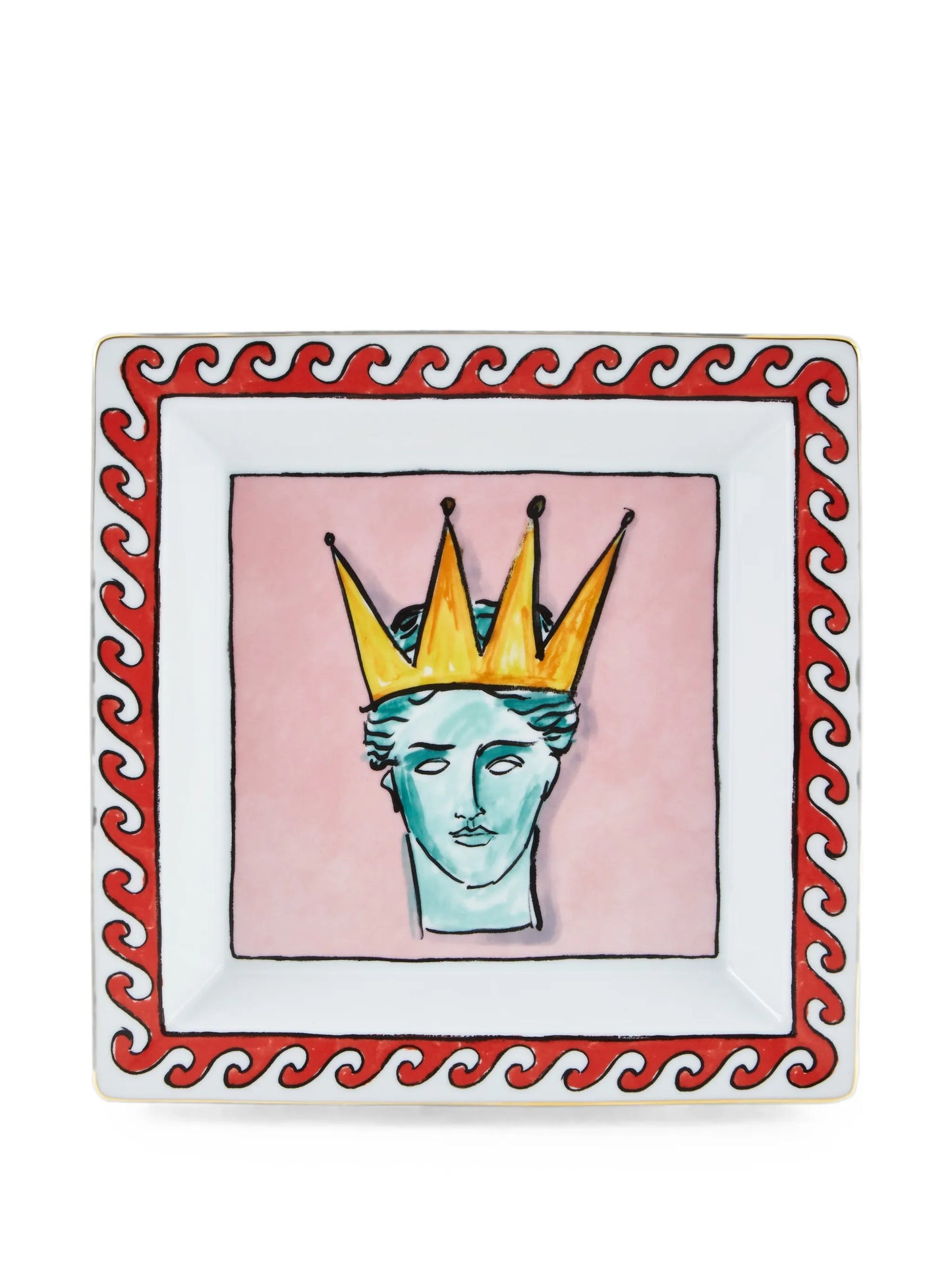 x Luke Edward Hall Il Viaggio Di Nettuno tray (24.5cm x 24.5cm)