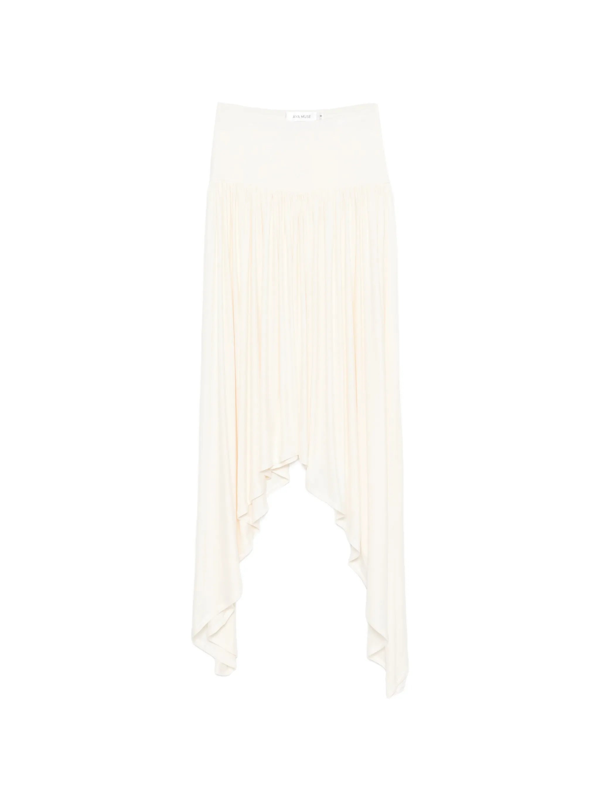 Elya asymmetric gathered skirt