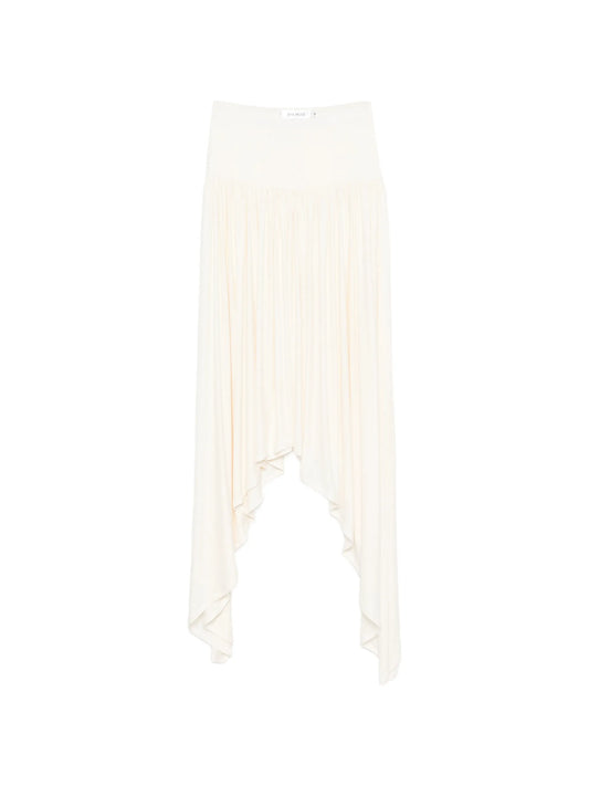 Elya asymmetric gathered skirt