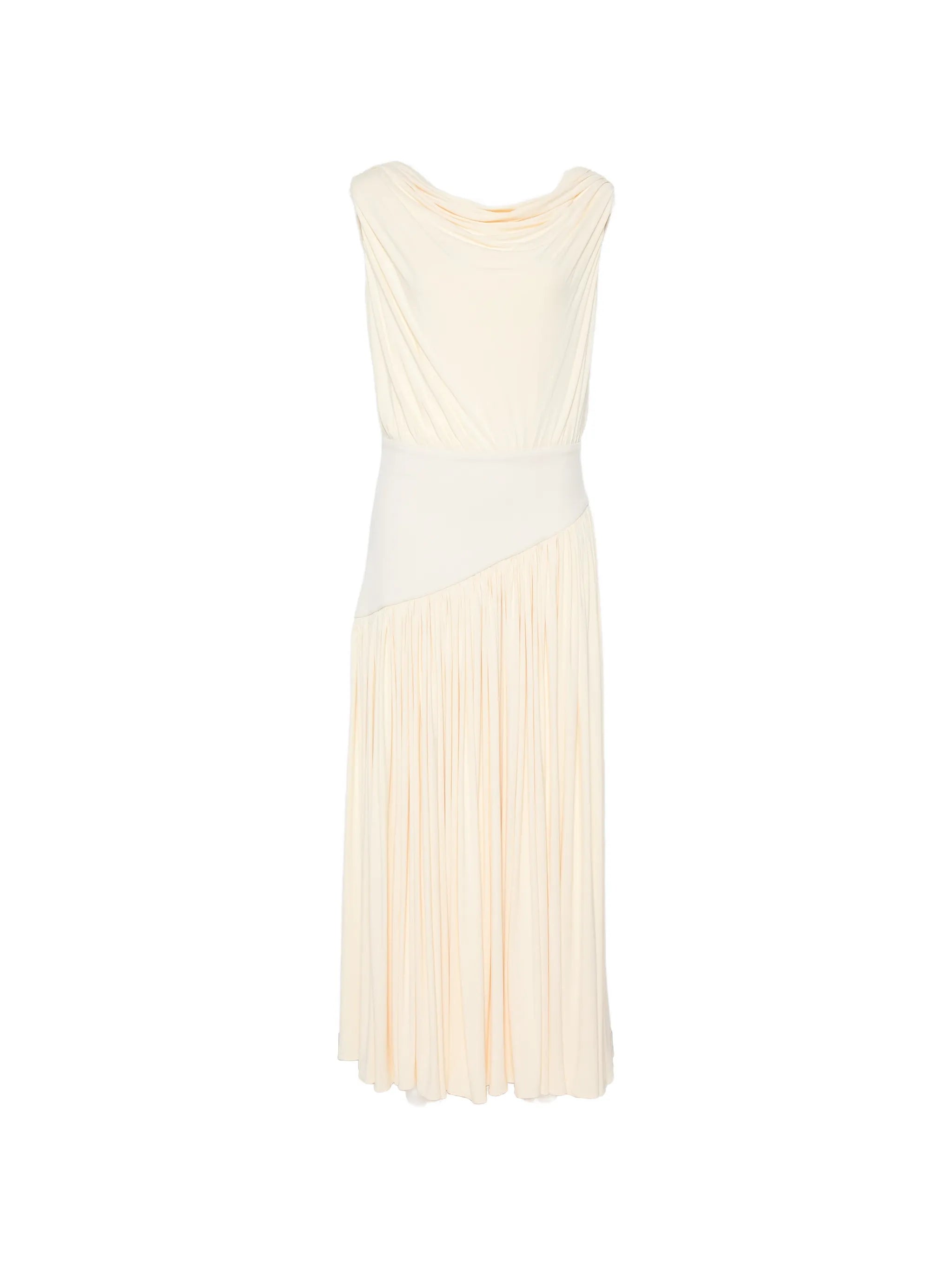 Gwen pleated midi dress