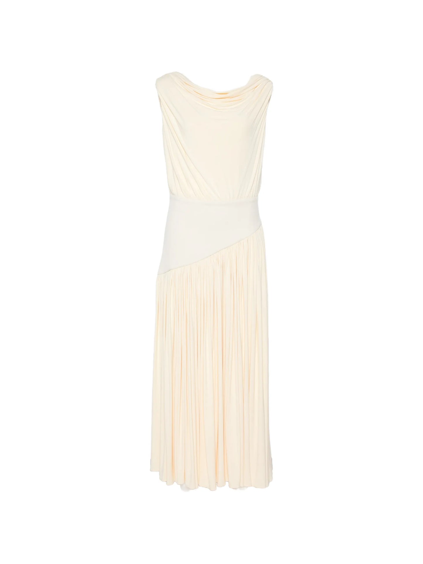 Gwen pleated midi dress