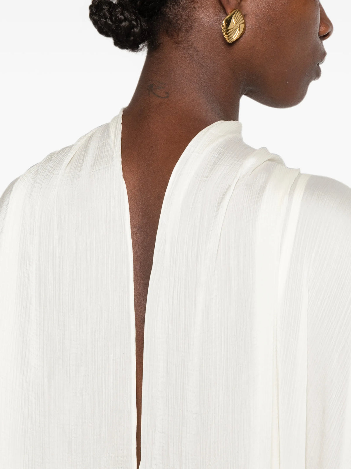 kaftan in cream