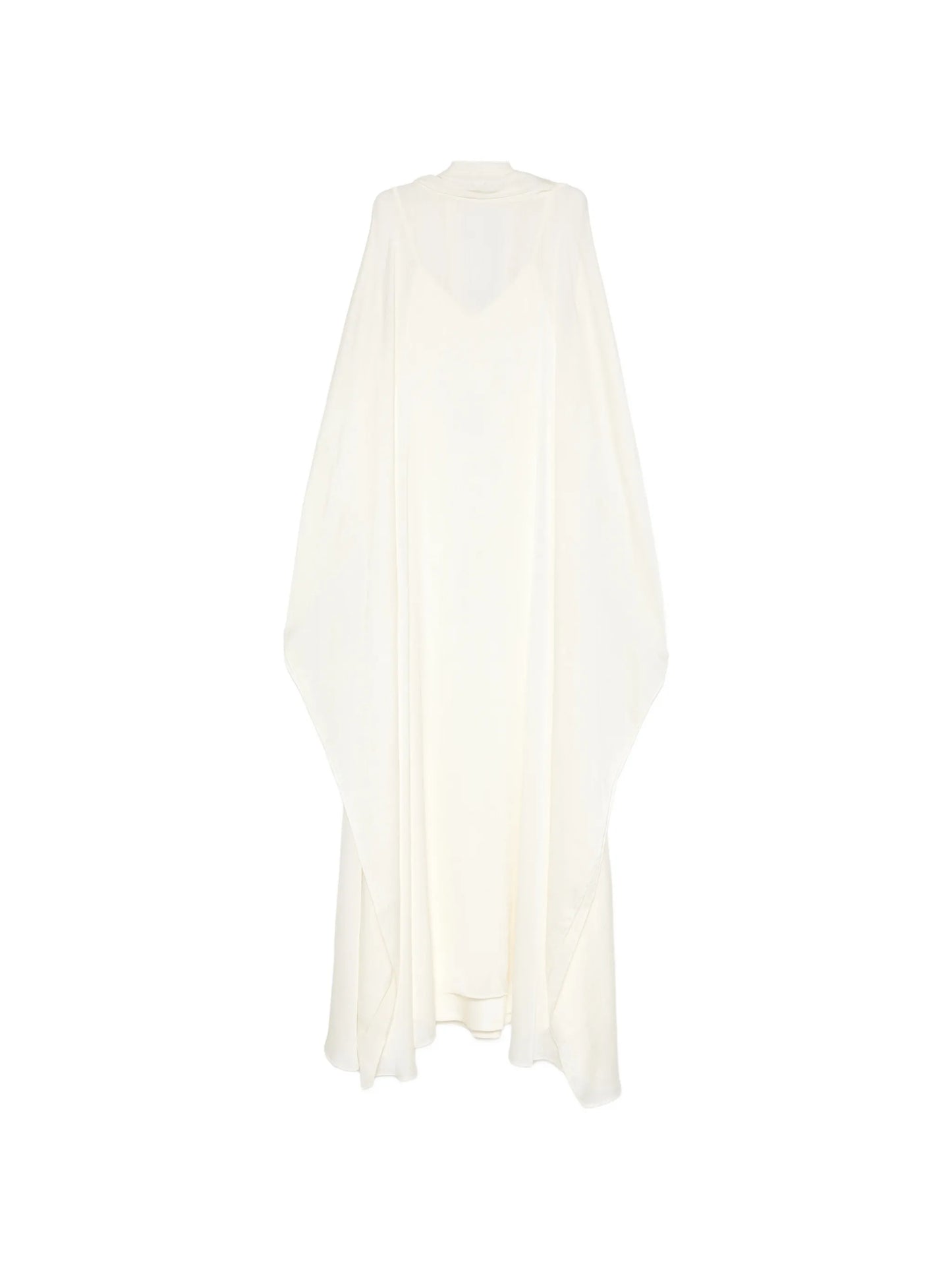 sheer pleated kaftan