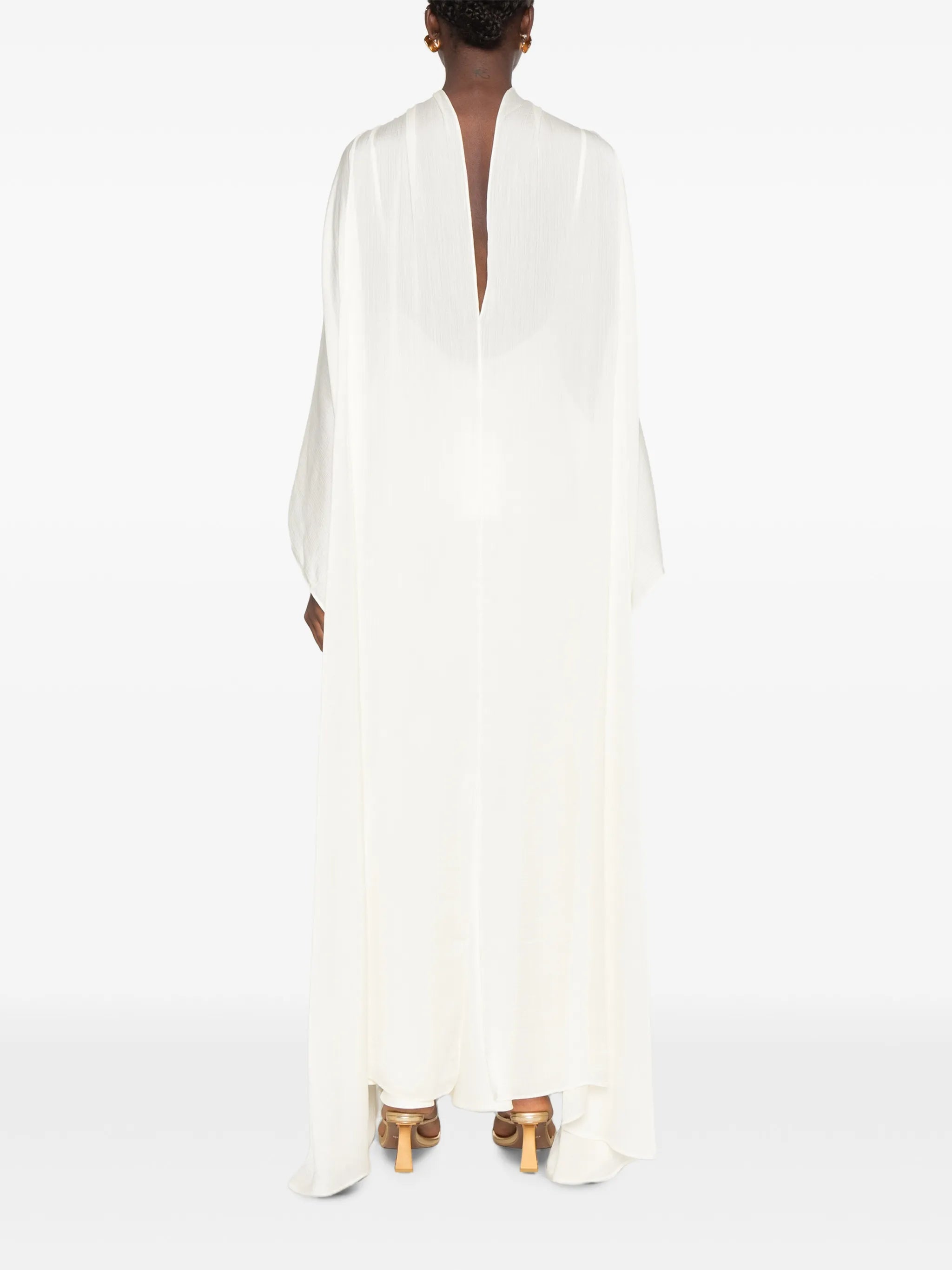 kaftan in cream