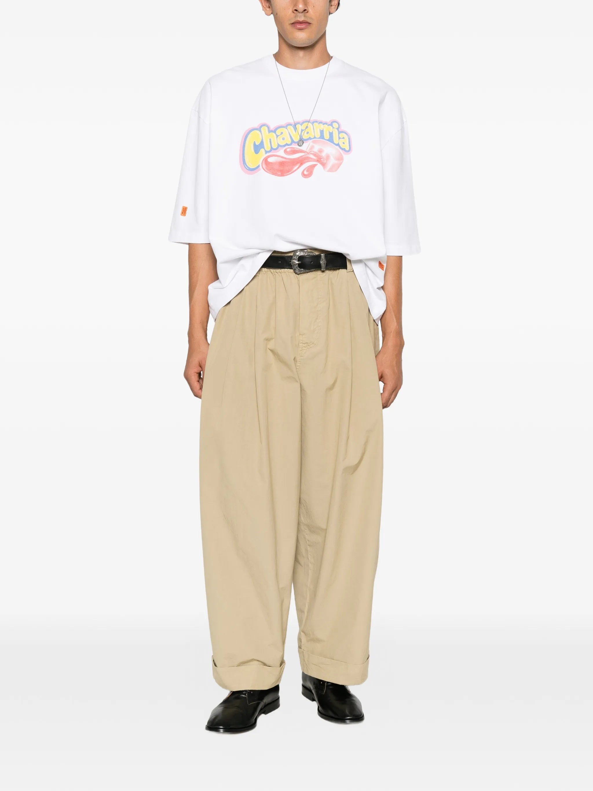 Chavaloo Buffalo graphic-print T-shirt