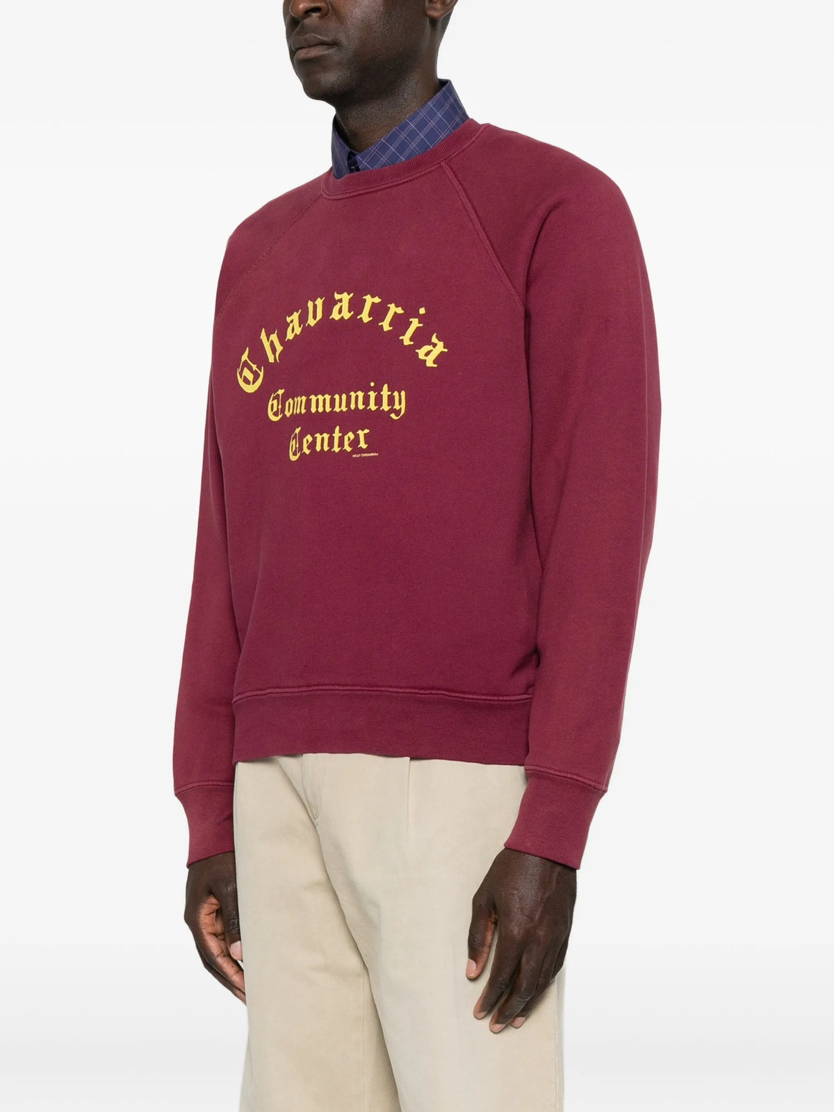 Community Center logo-print sweatshirt