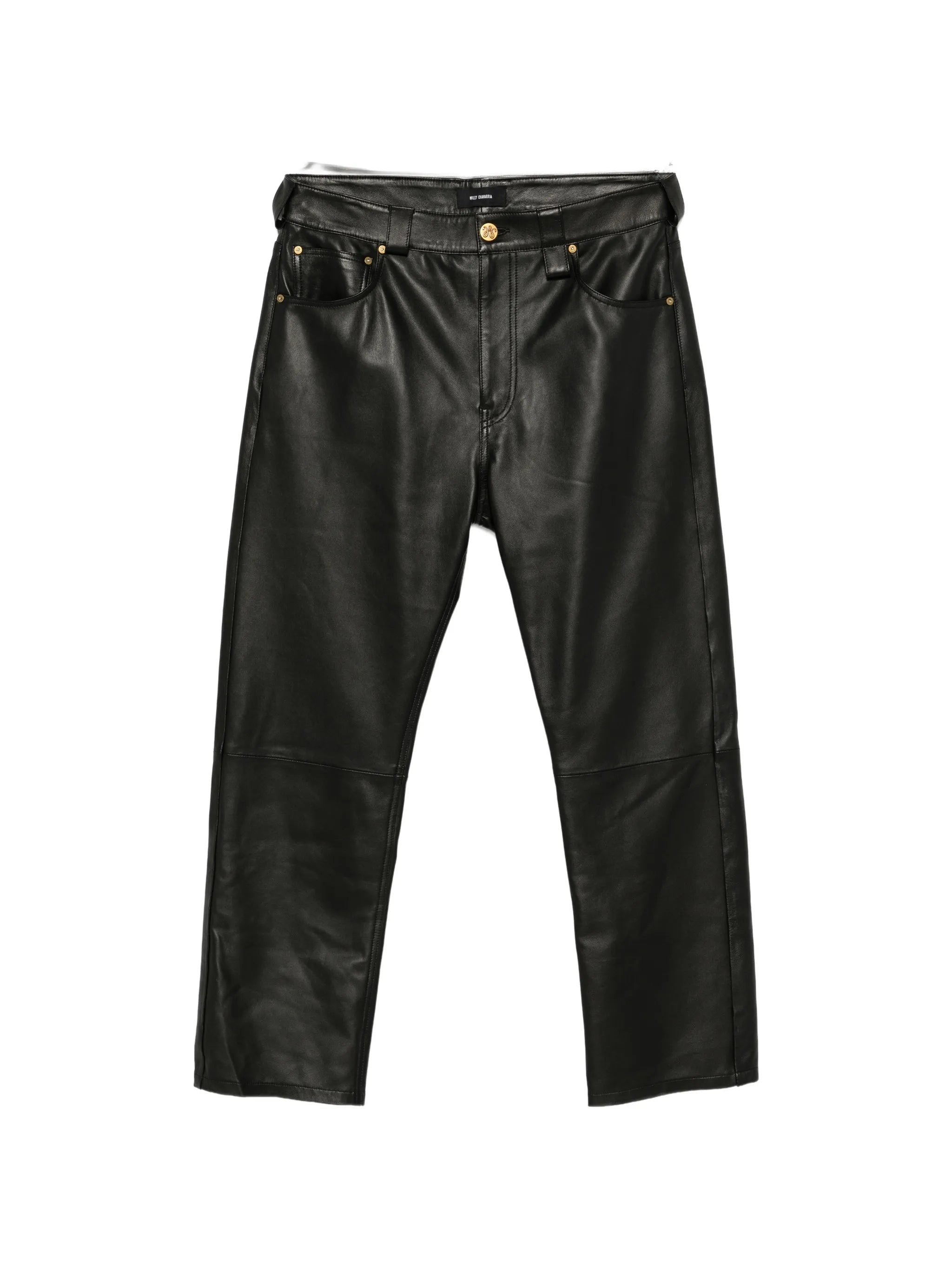 Chente leather trousers