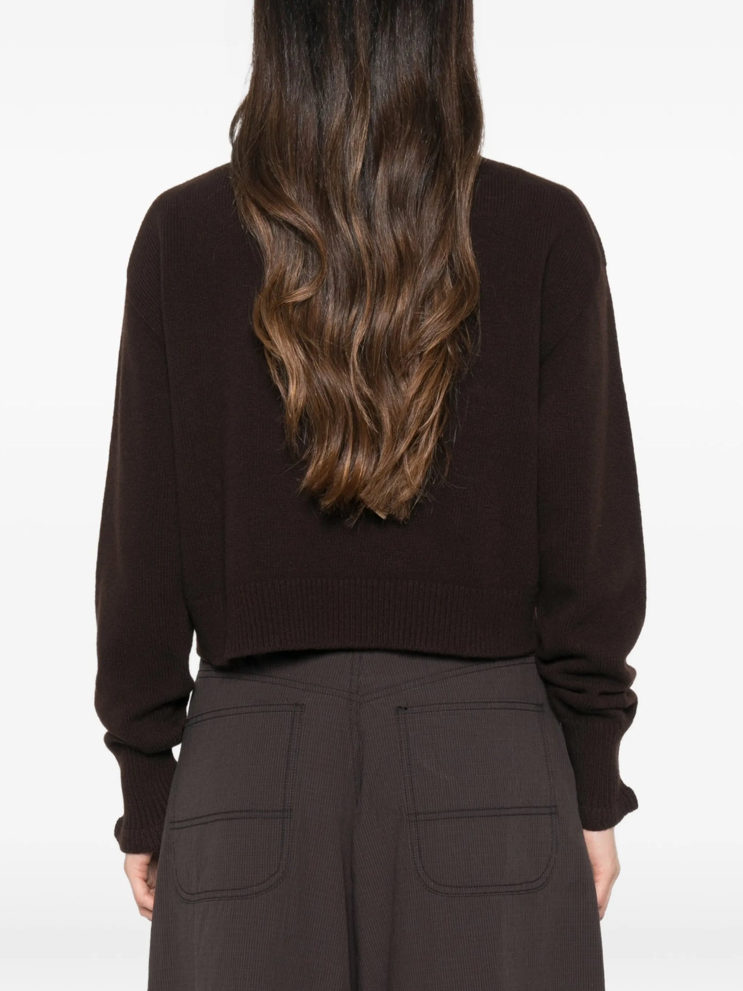 Drusilla bow-appliqué knit