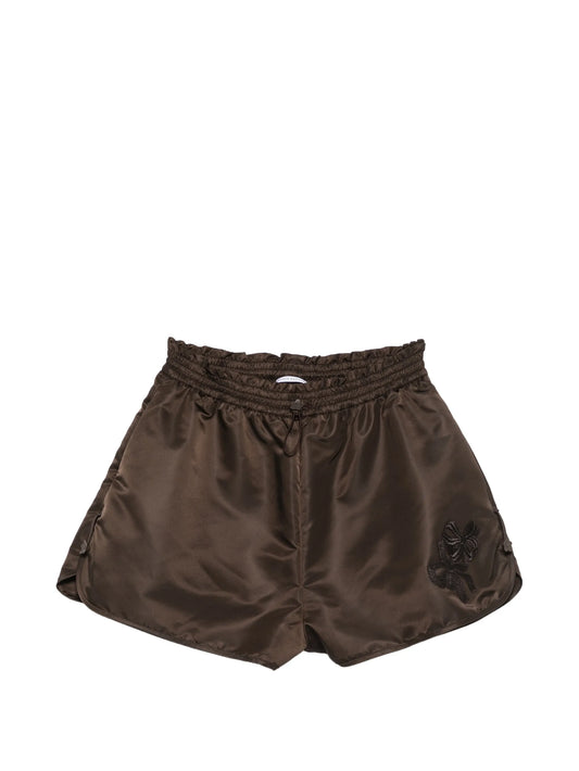 Colette bow-embroidered shorts