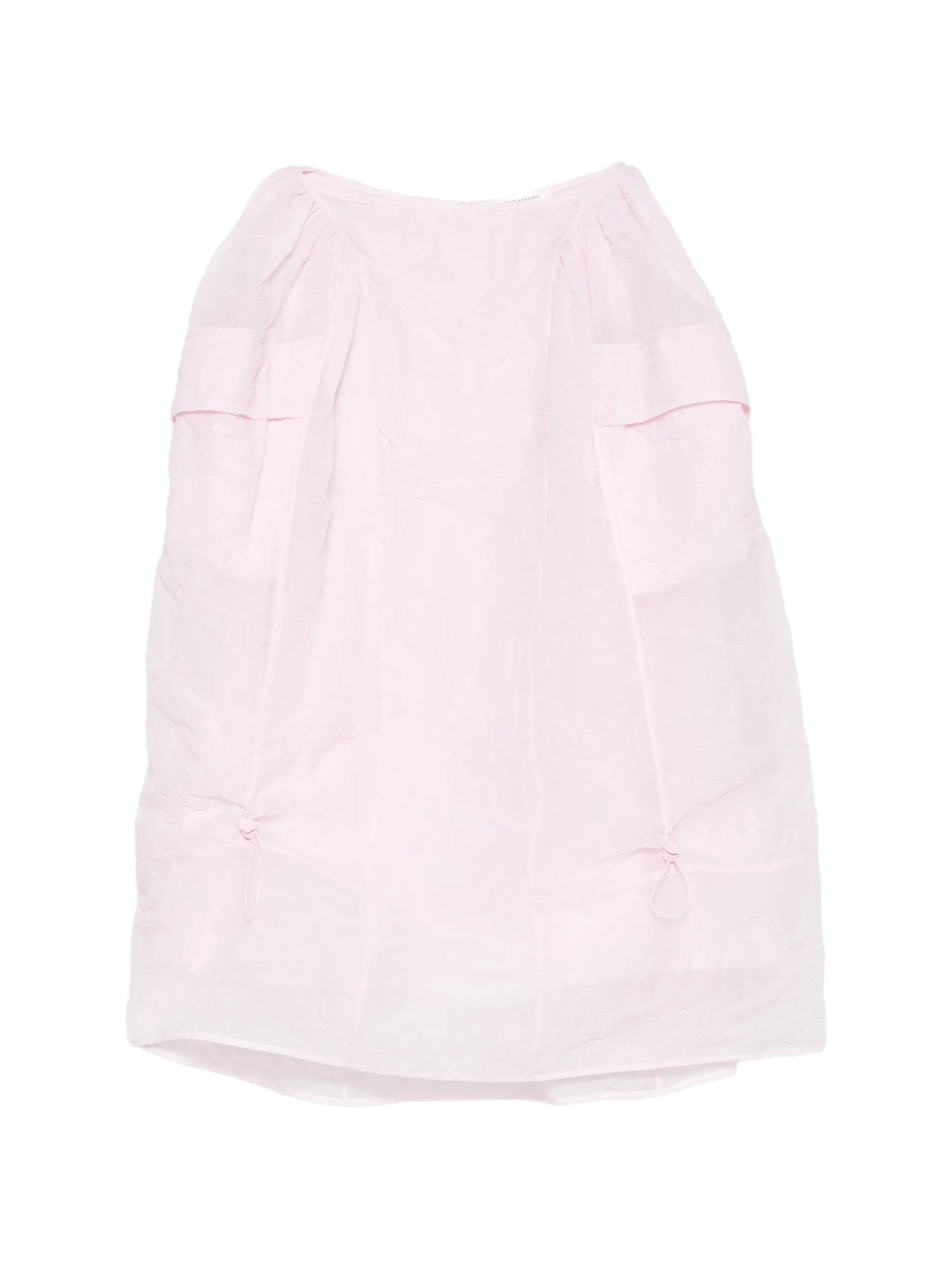 Papillon matelassé maxi skirt