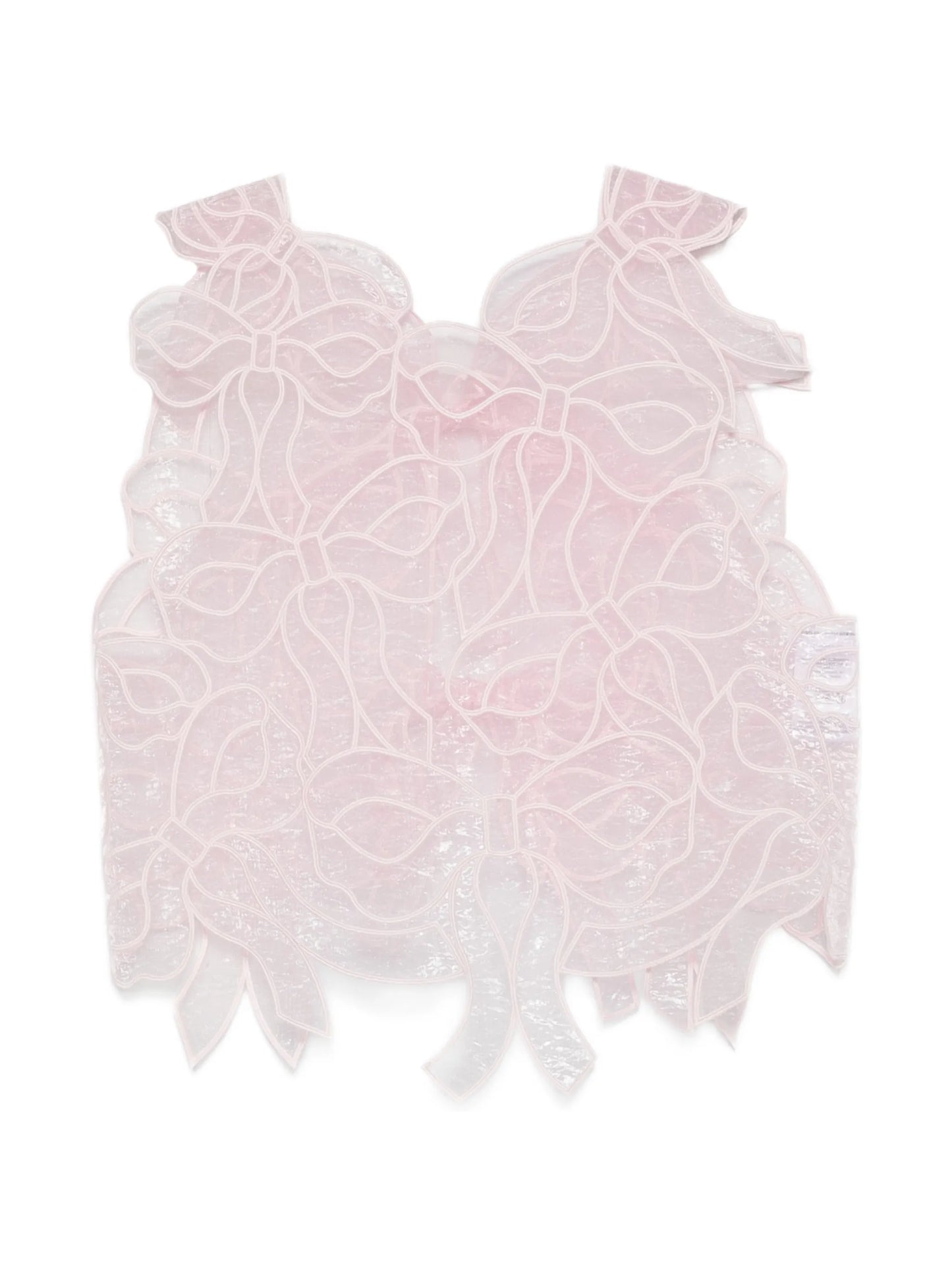 Aya bow-embroidered top