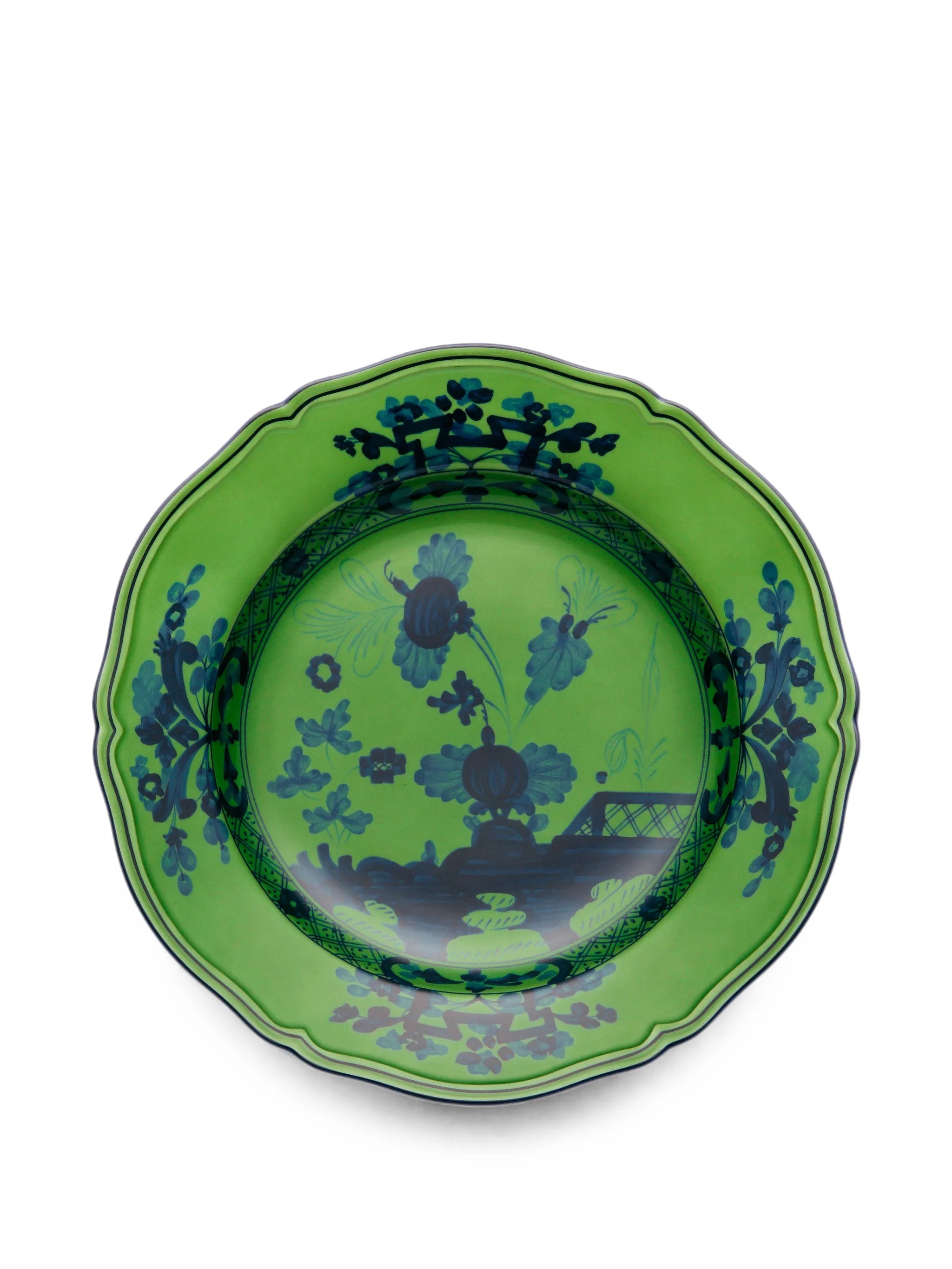 Oriente Italiano-motif charger plate