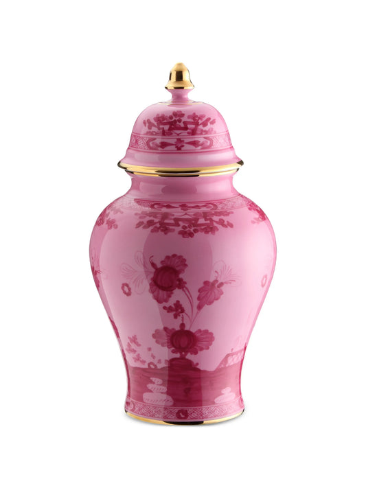 large Oriente Italiano-motif vase (38cm)