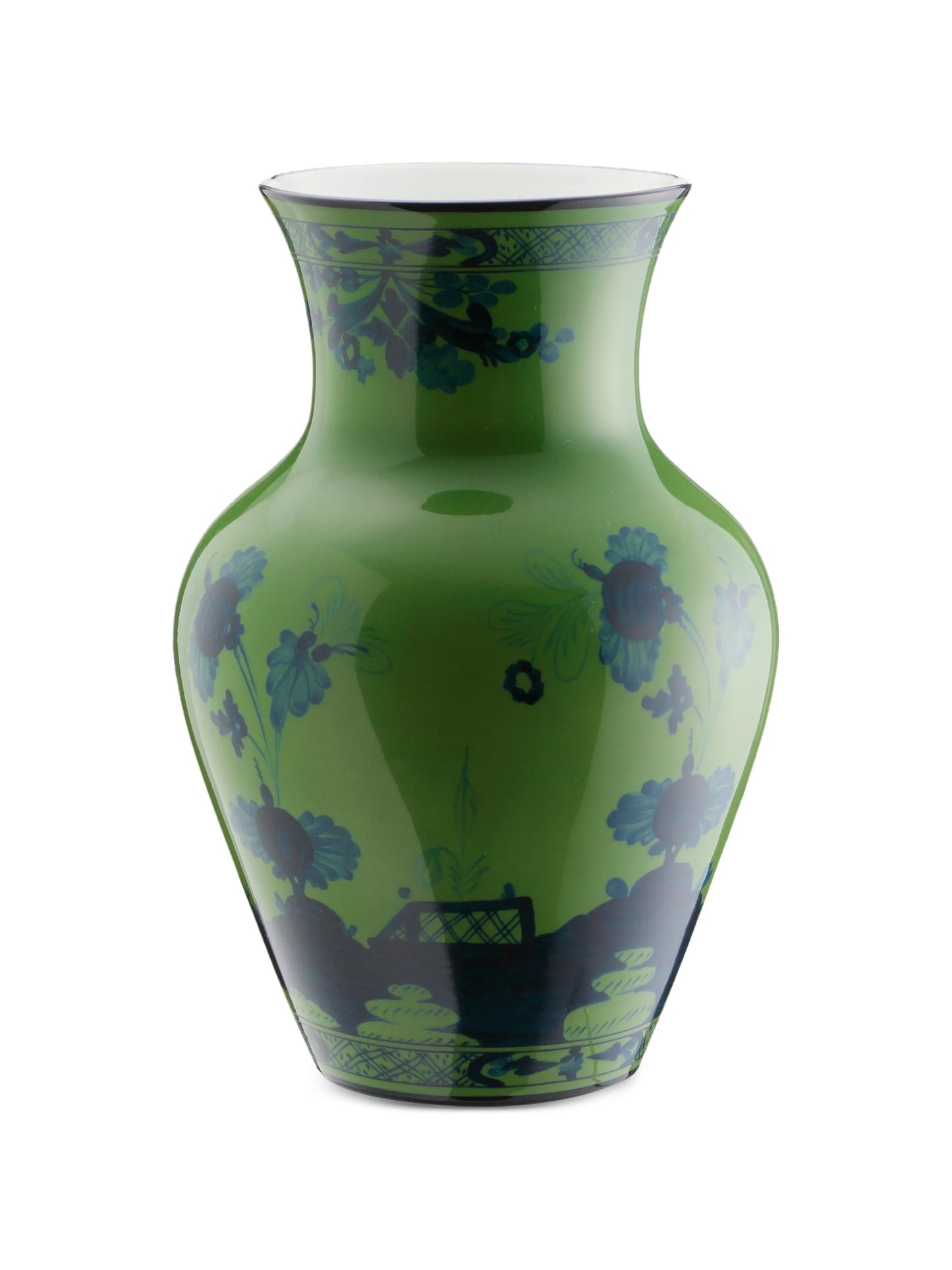 Oriente Italiano-motif vase (25cm)