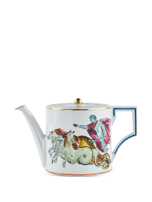 x Luke Edward Hall Il Viaggio di Nettuno-motif teapot