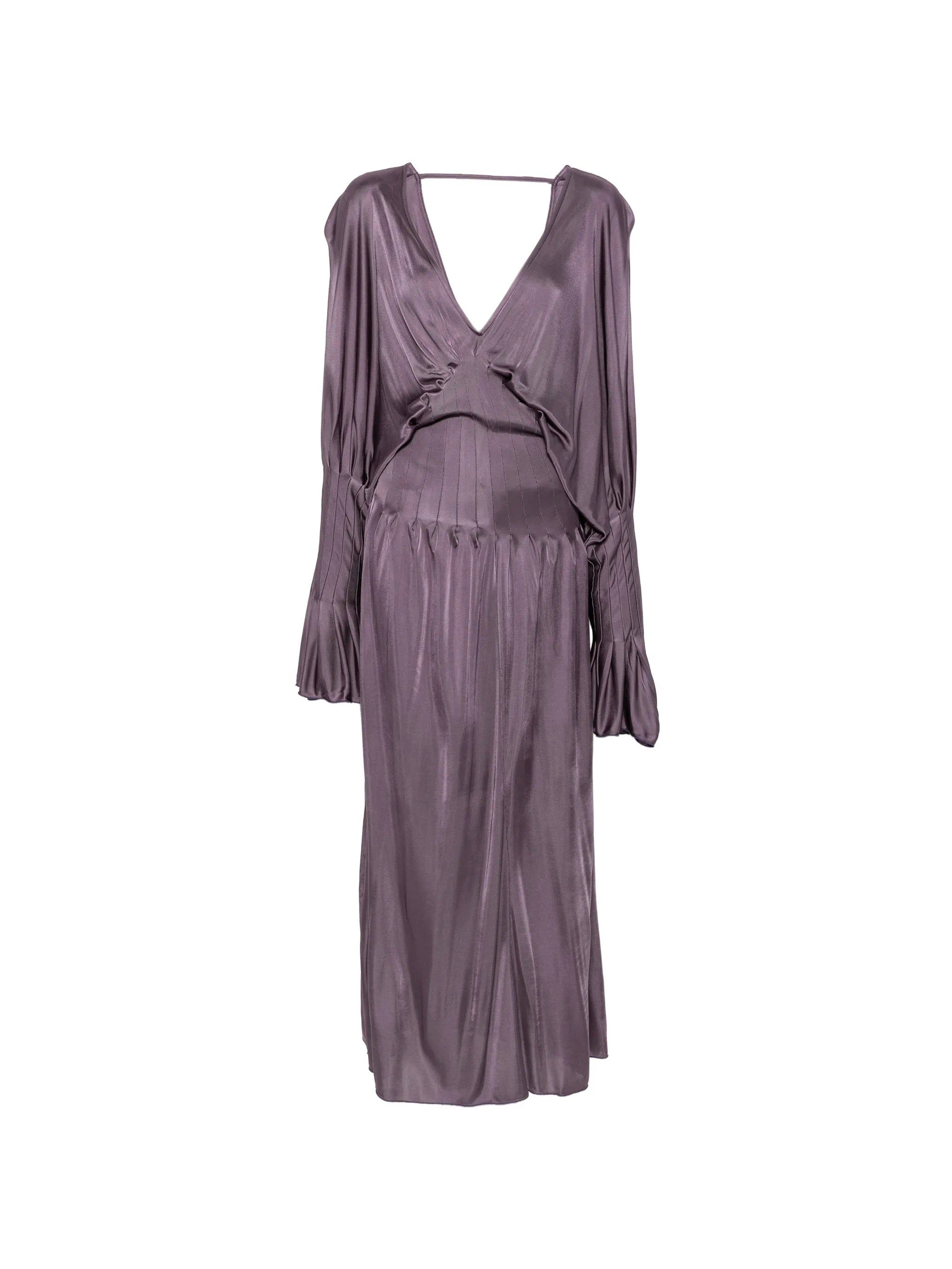Luma Mazi V-neck maxi dress