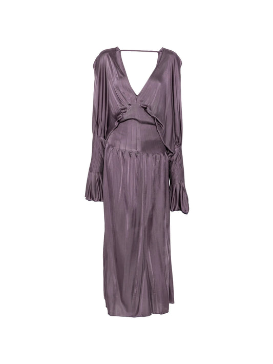 Luma Mazi V-neck maxi dress