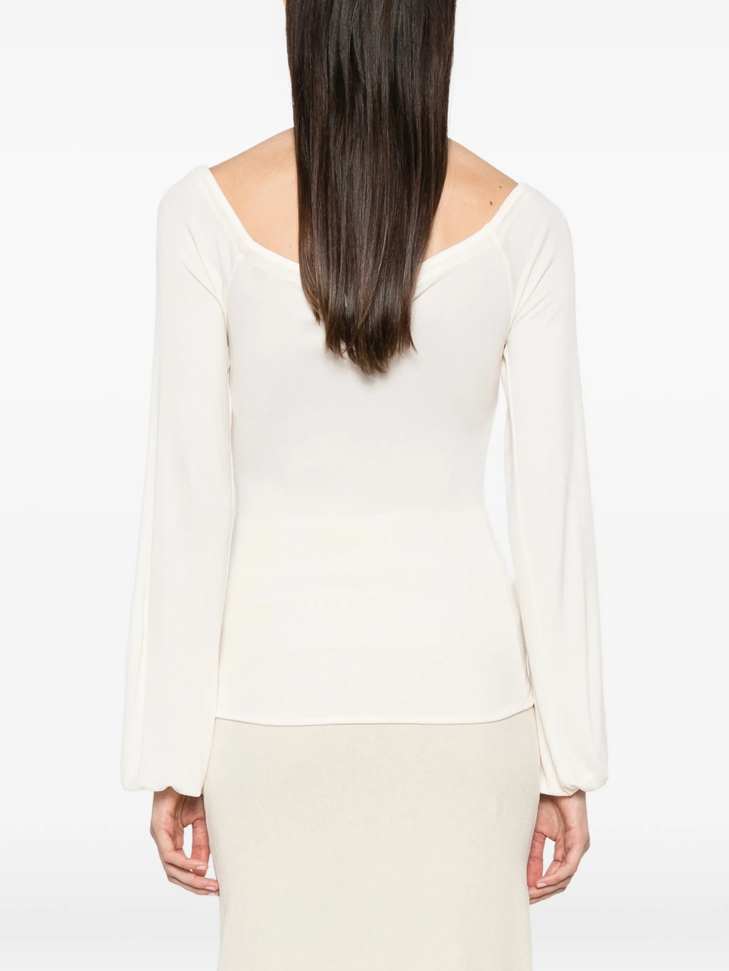 Elya tie-fastening blouse