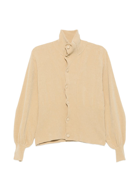 Asha high-neck cardigan