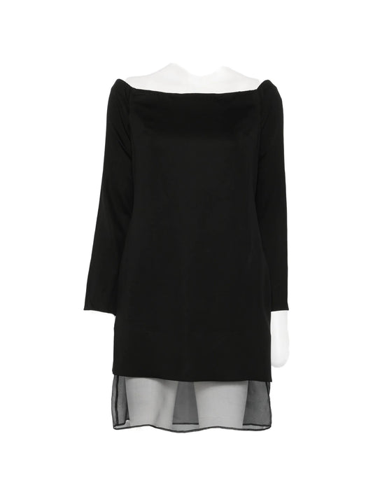 Issia off-shoulder mini dress