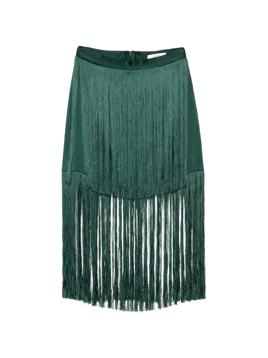 Cinca layered fringe skirt