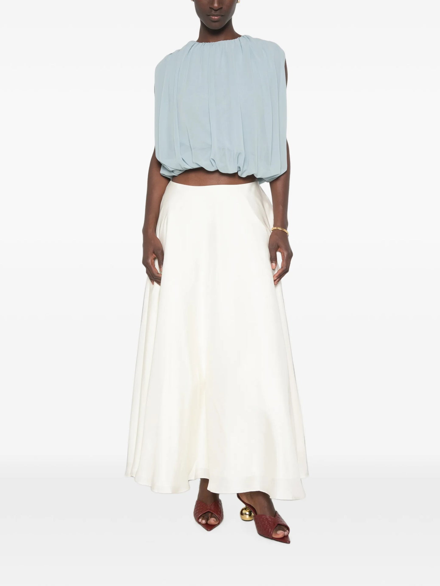 sleeveless blouse