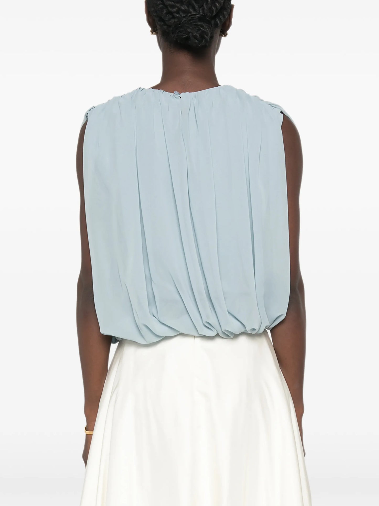 sleeveless blouse