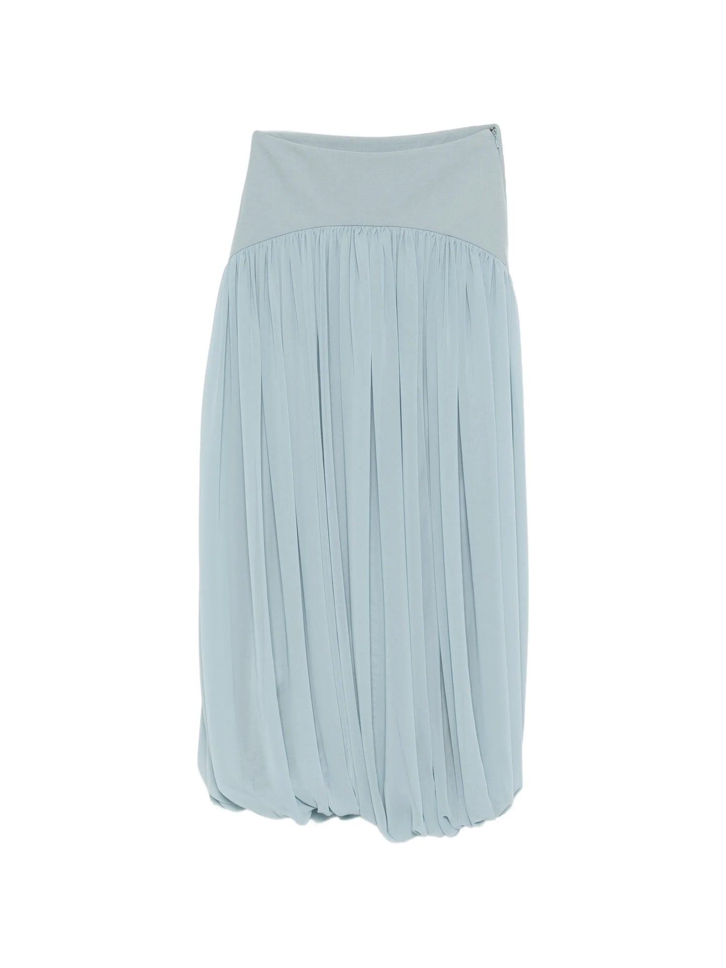 Suri pleated midi skirt