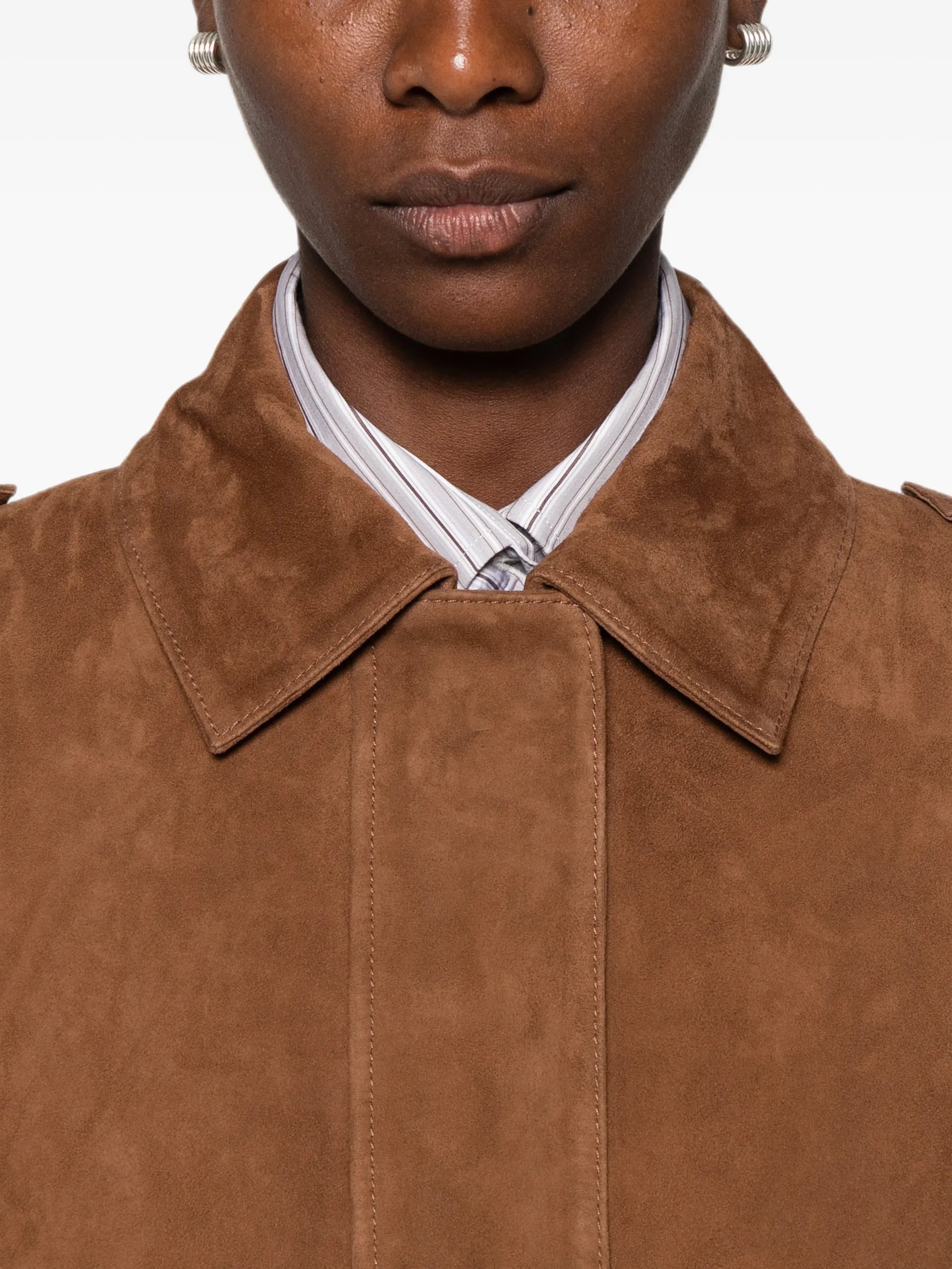Halti suede epaulette jacket