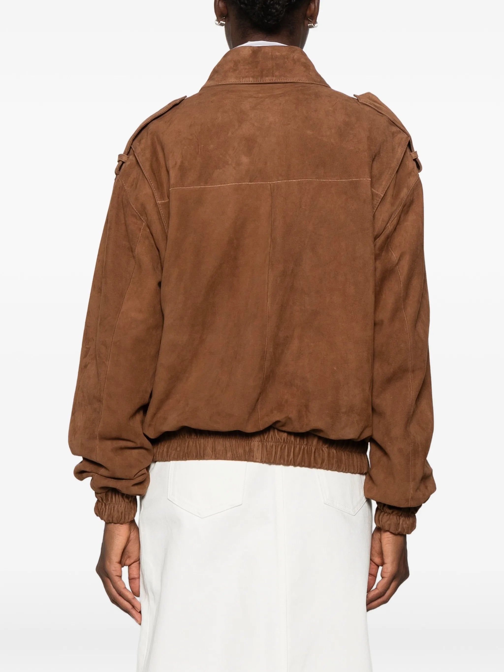 Halti suede epaulette jacket