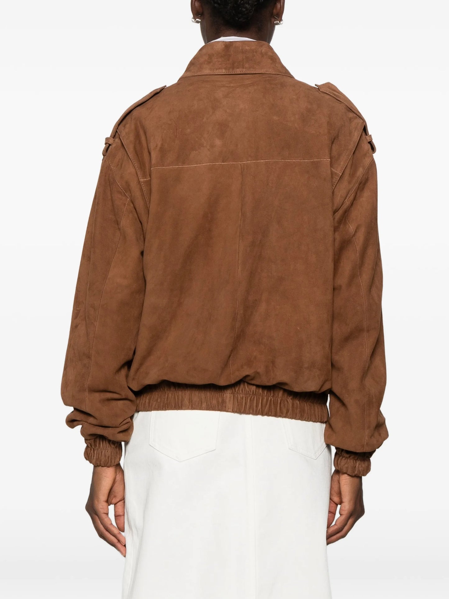 Halti suede epaulette jacket