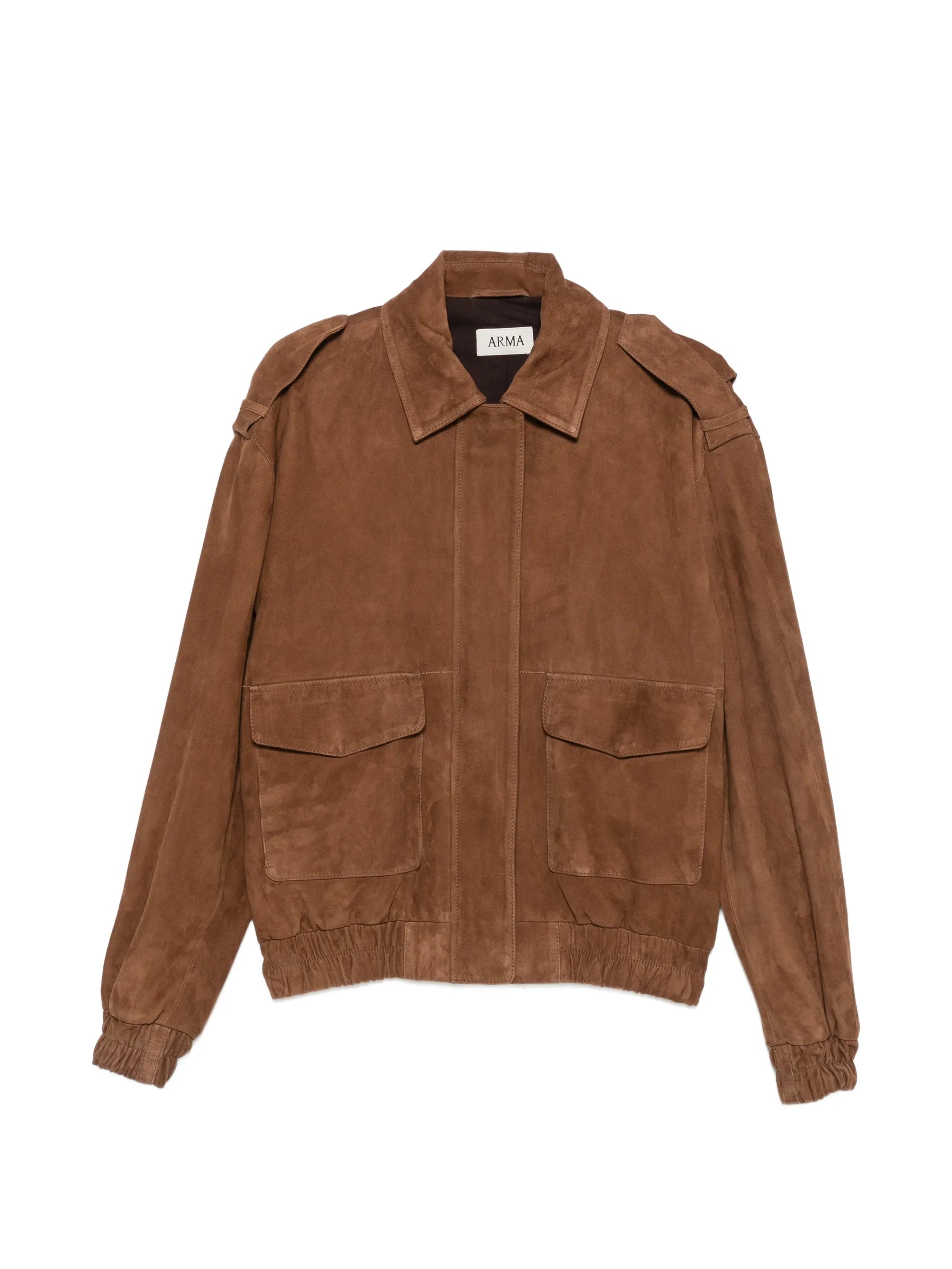 Halti suede epaulette jacket